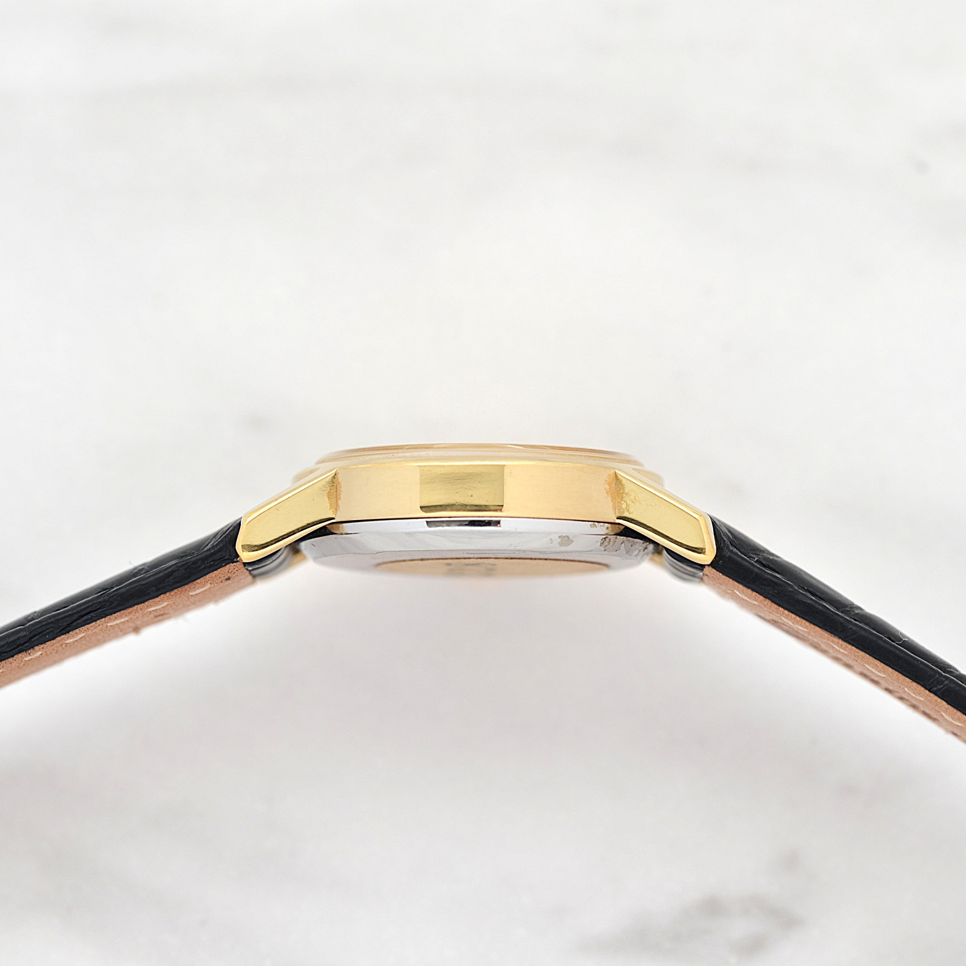 【OMEGA】オメガ デヴィル GP オーバルケース Gold デッドストック