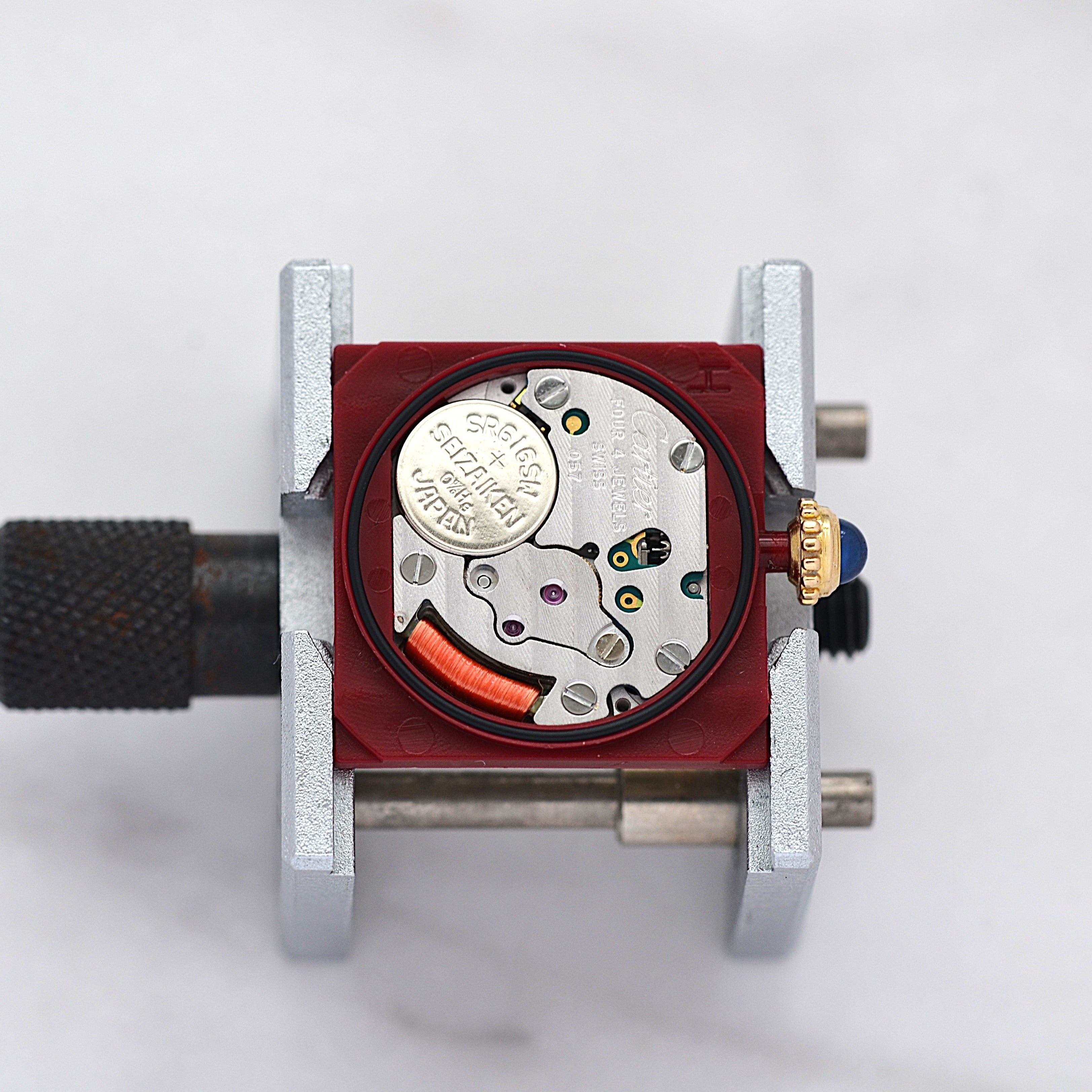 【Cartier】カルティエ マストタンクSM 縦ローマ SWISS MADE 表記 純正尾錠付き