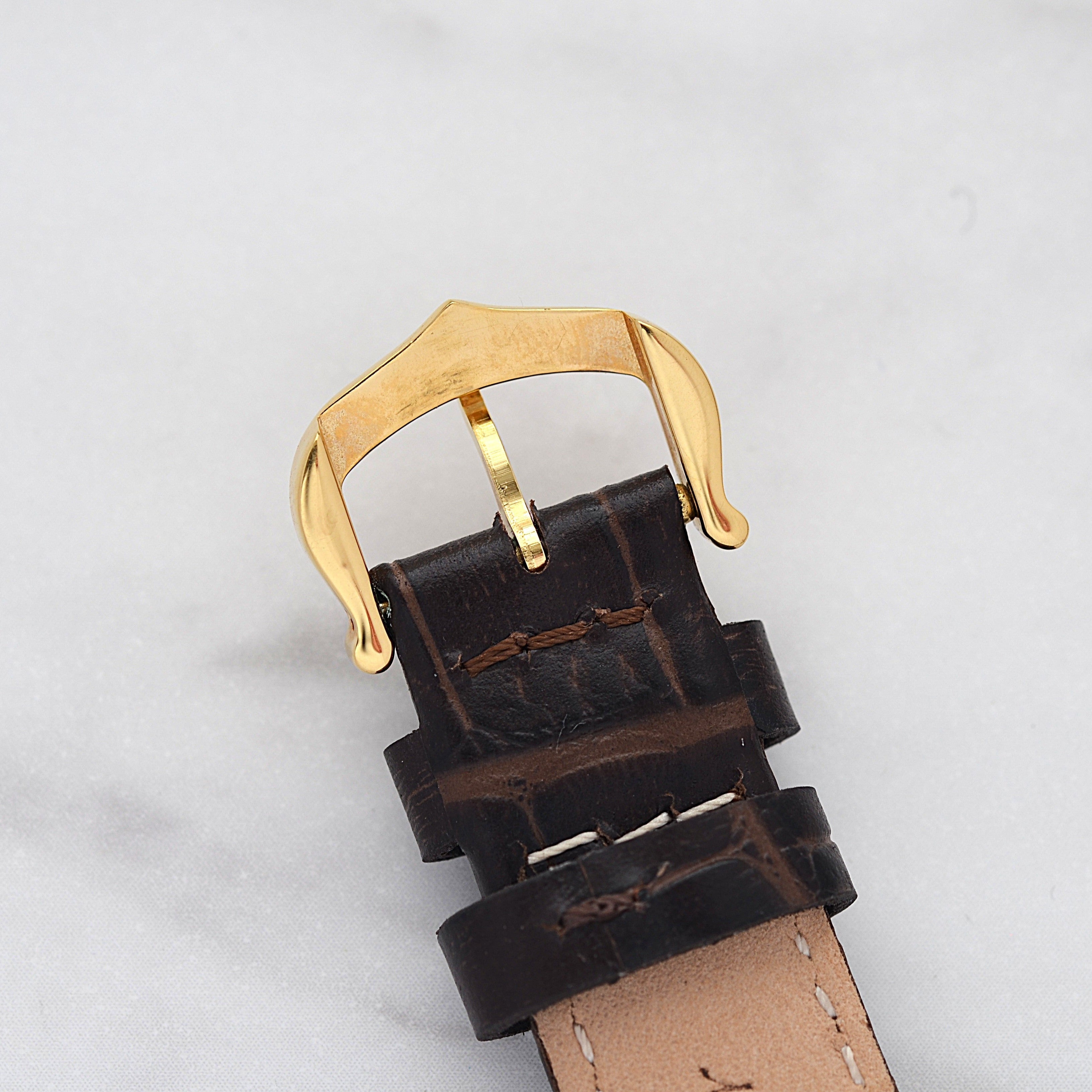 【Cartier】カルティエ マストタンクSM 縦ローマ SWISS MADE 表記 純正尾錠付き