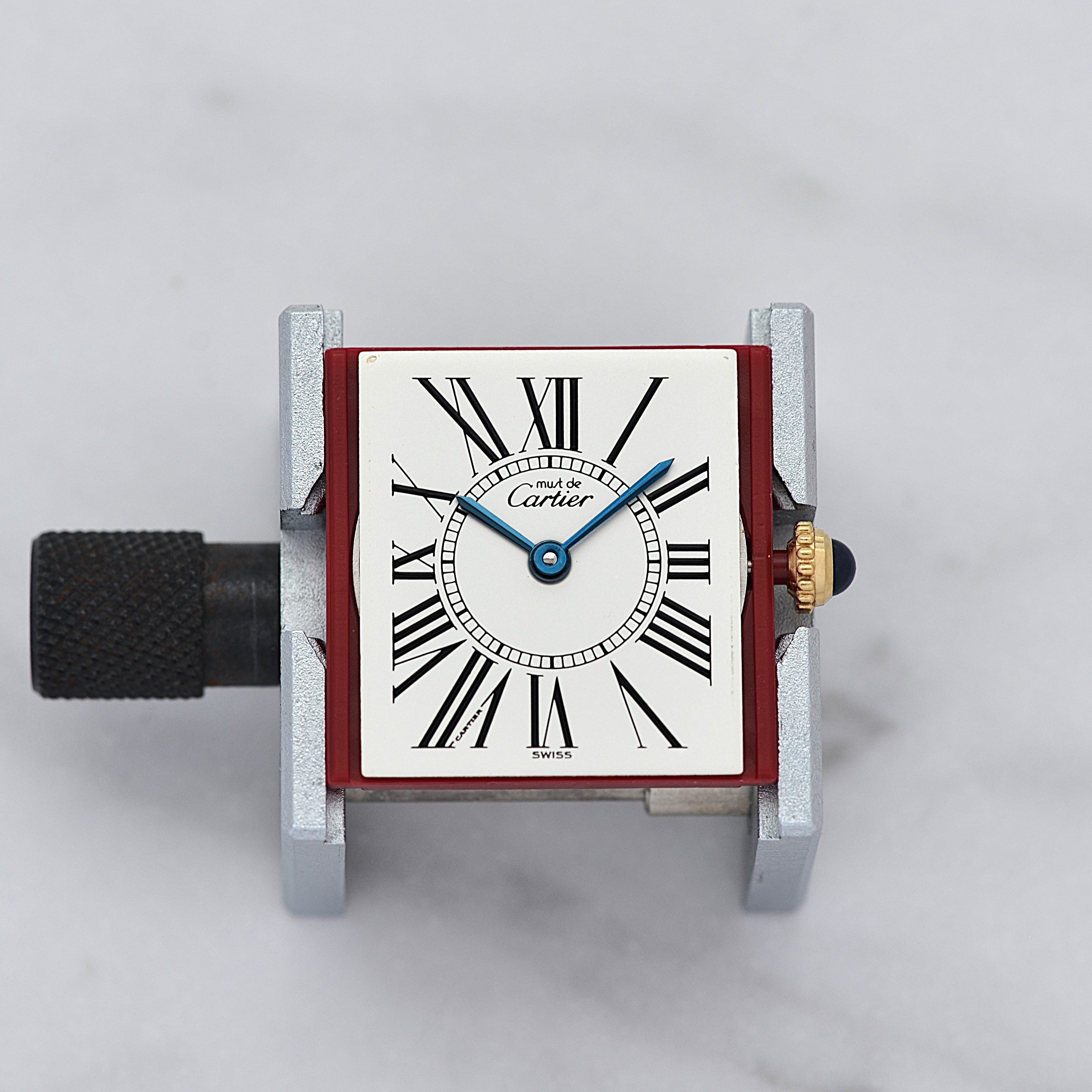 【Cartier】カルティエ マストタンクLM オパラン 純正Dバックル付き 付属品完備