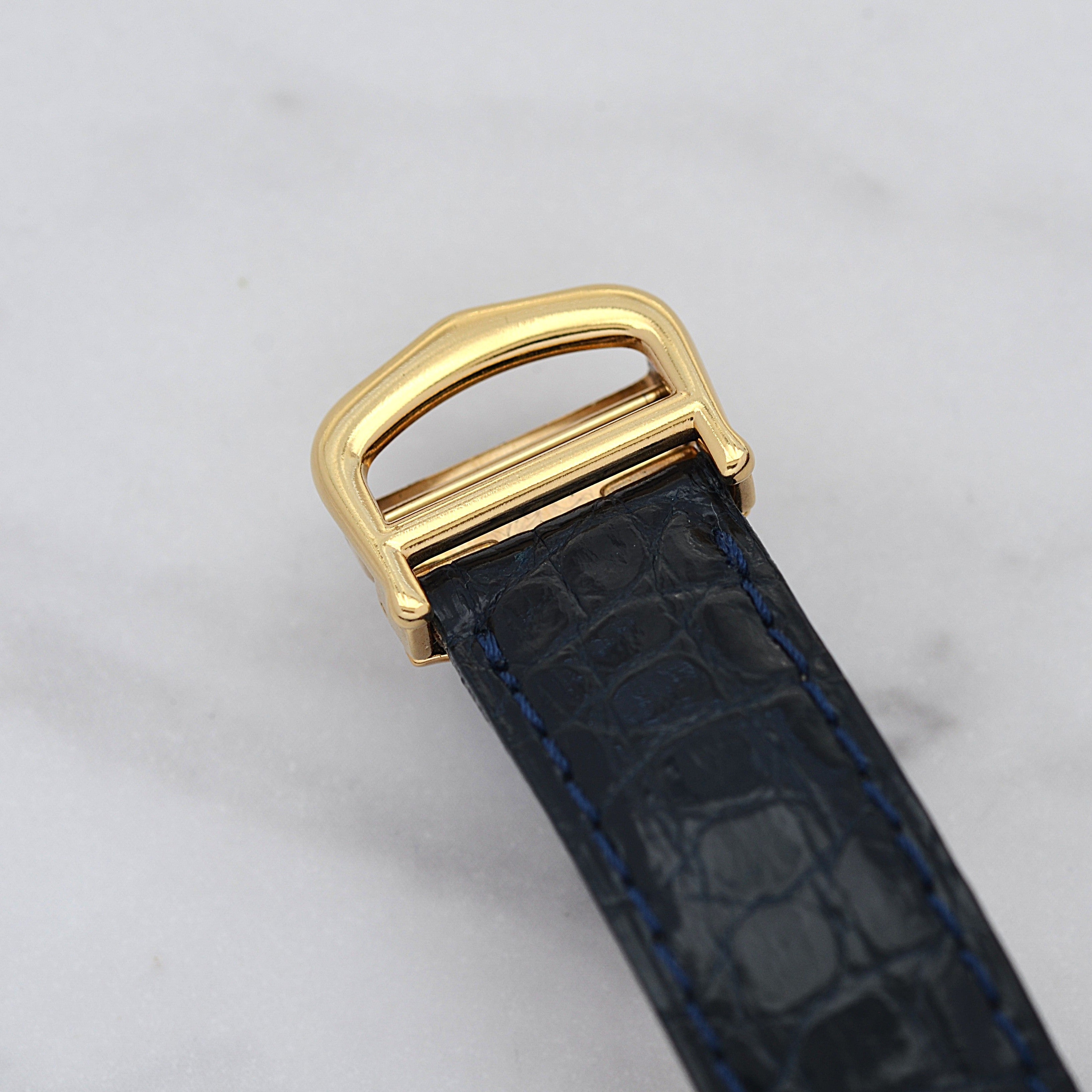 【Cartier】カルティエ マストタンクLM オパラン 純正Dバックル付き 付属品完備