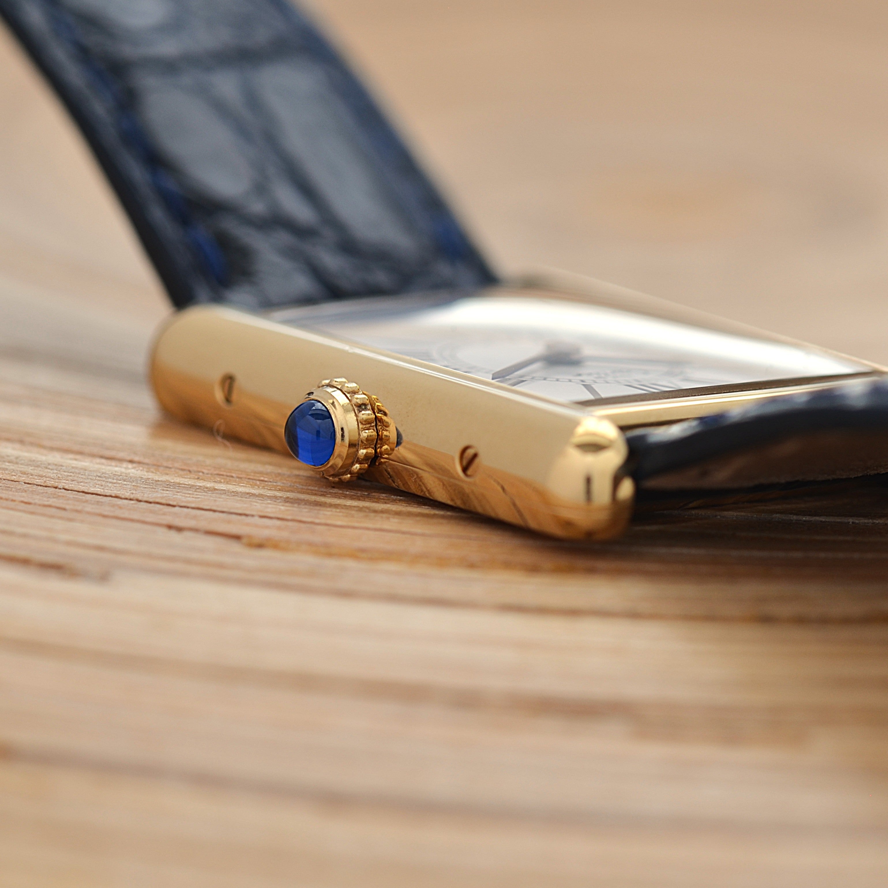 【Cartier】カルティエ マストタンクLM オパラン 純正Dバックル付き 付属品完備