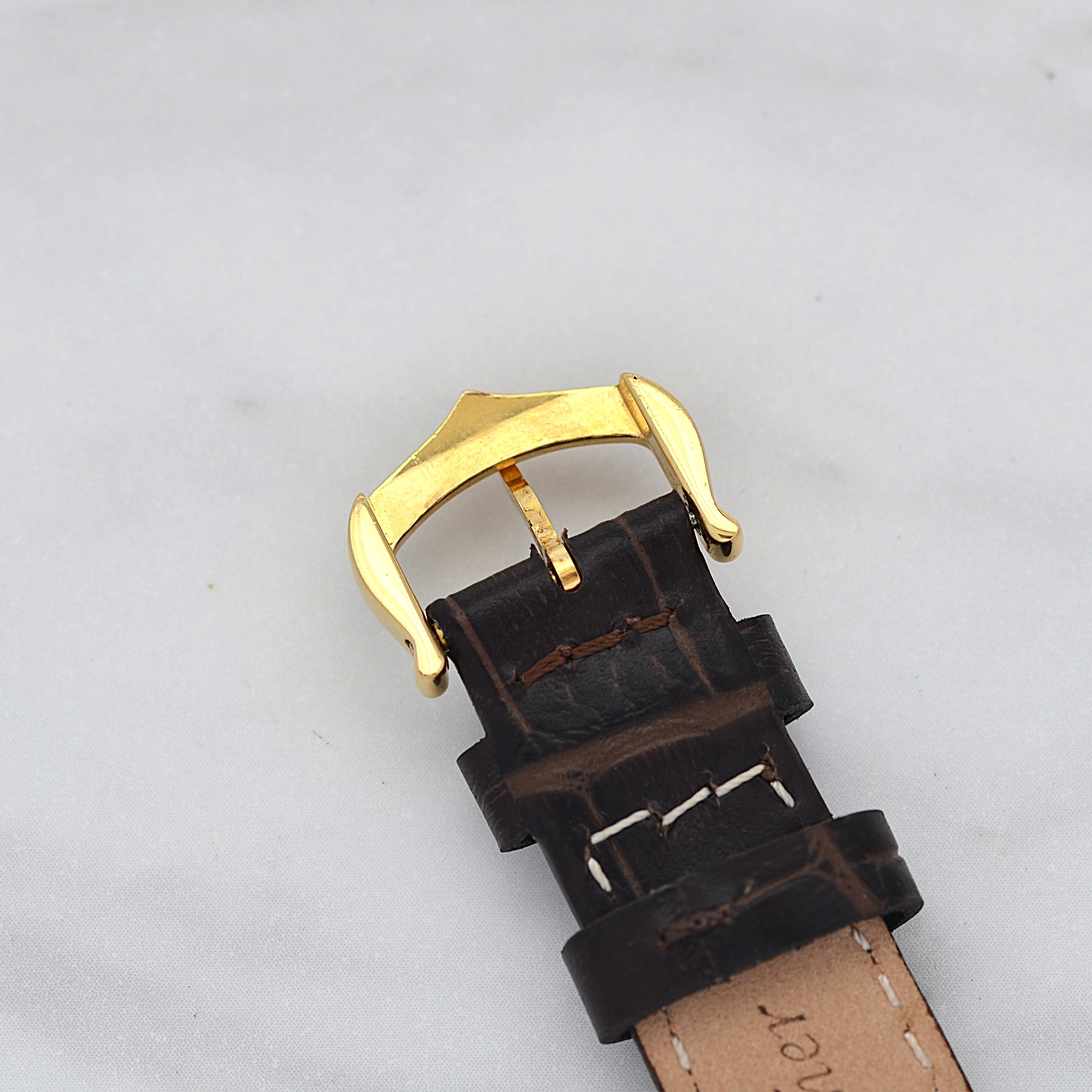 【Cartier】カルティエ マストタンクSM 手巻きアイボリーローマ 永久保証書付き