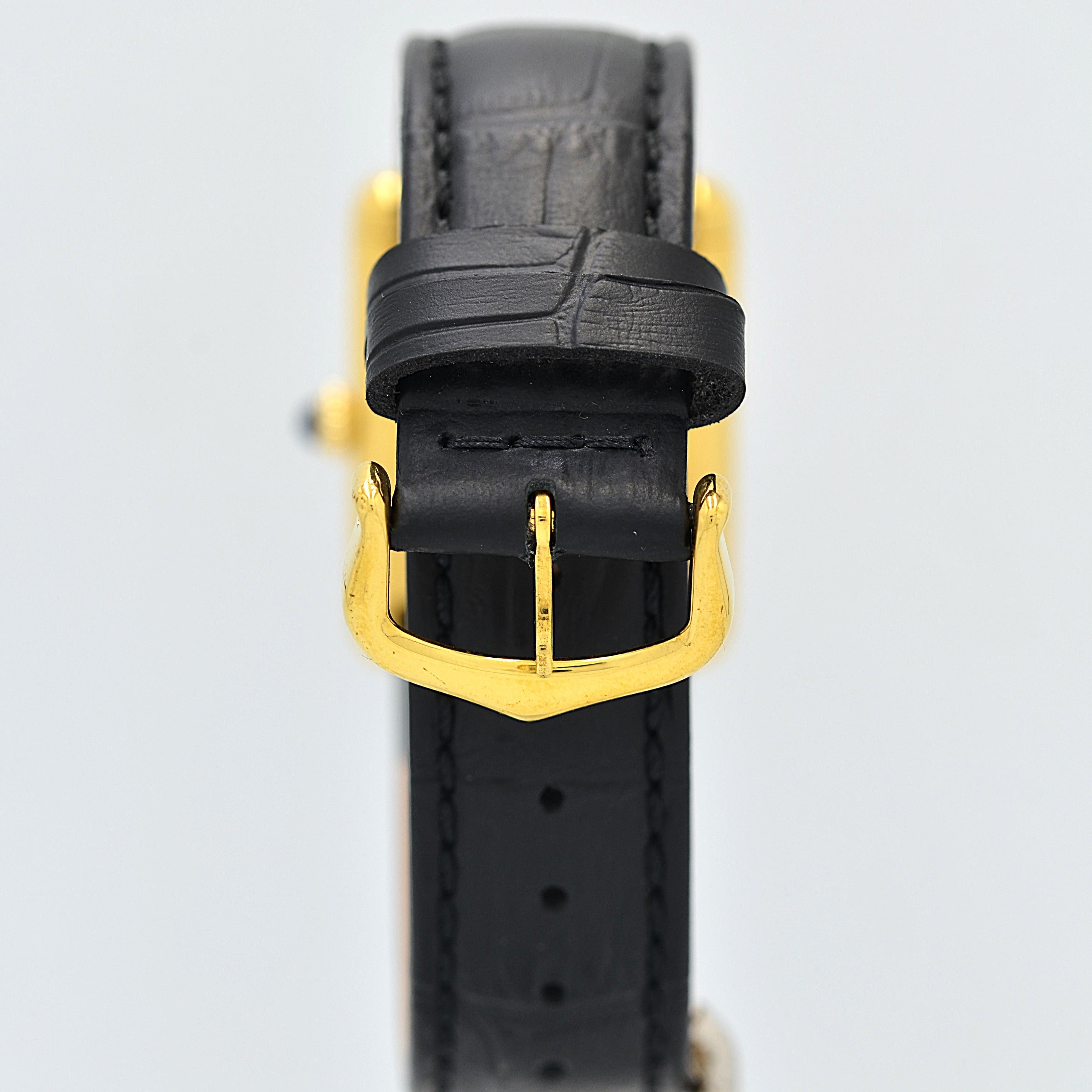 【Cartier】カルティエ マストタンクLM アイボリーローマ 手巻き 永久保証書付き