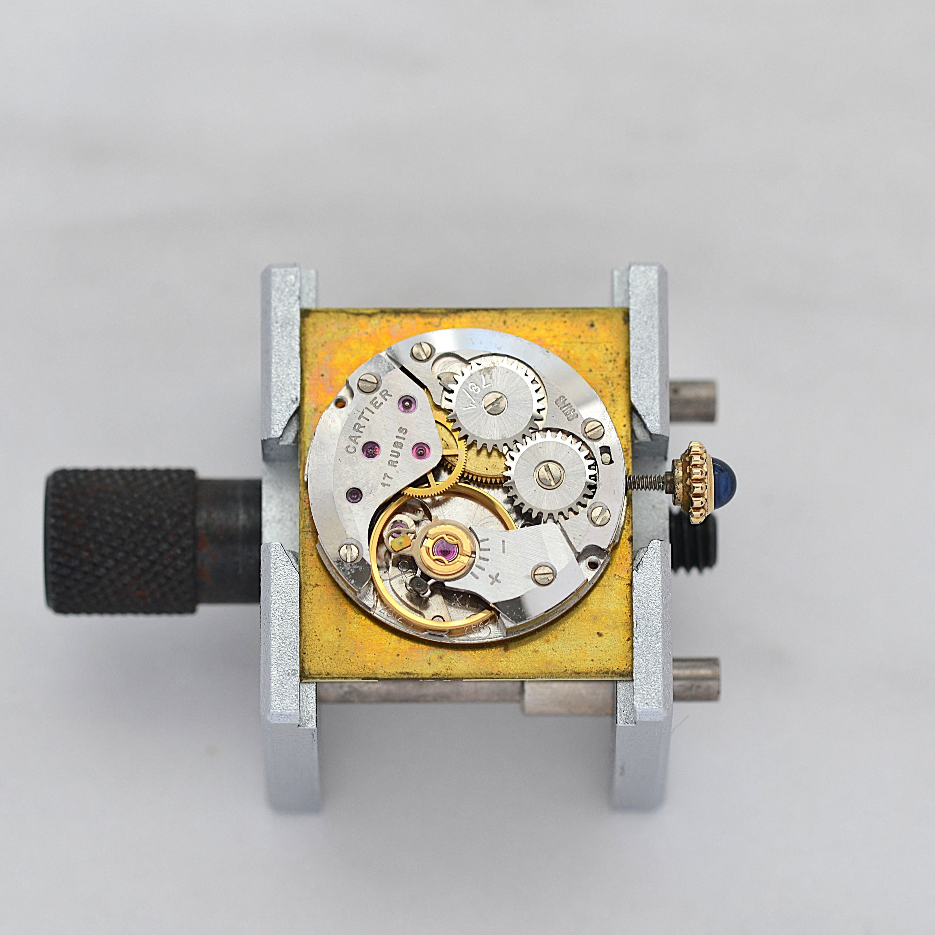 【Cartier】カルティエ マストタンクLM アイボリーローマ 手巻き 純正尾錠付き