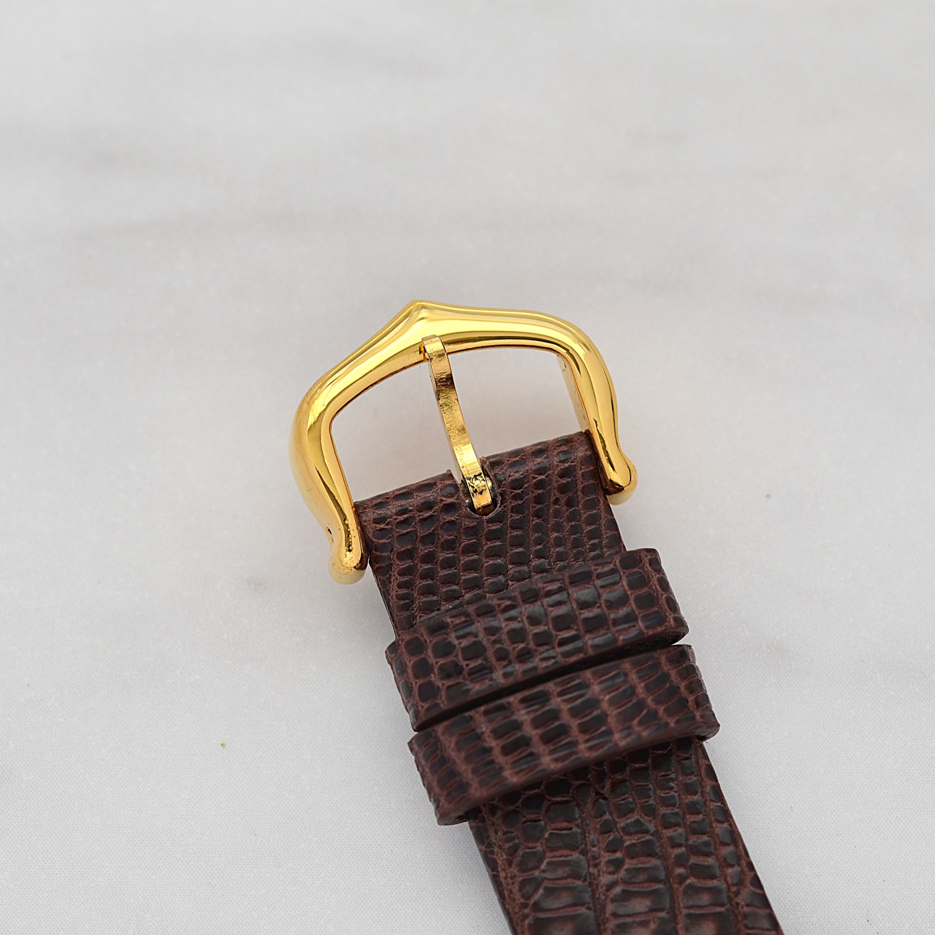 【Cartier】カルティエ マストタンクLM アイボリーローマ 手巻き 純正尾錠付き