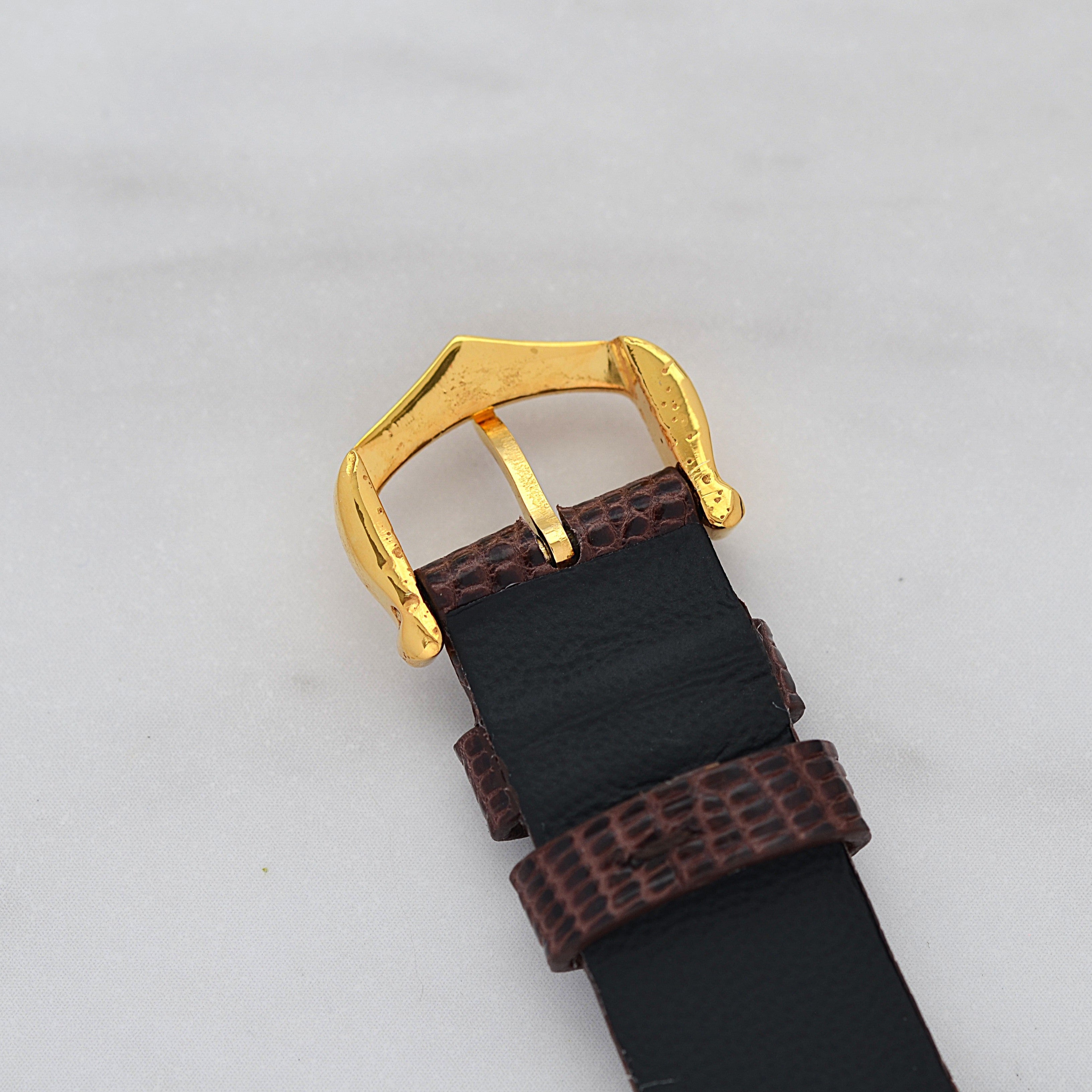 【Cartier】カルティエ マストタンクLM アイボリーローマ 手巻き 純正尾錠付き