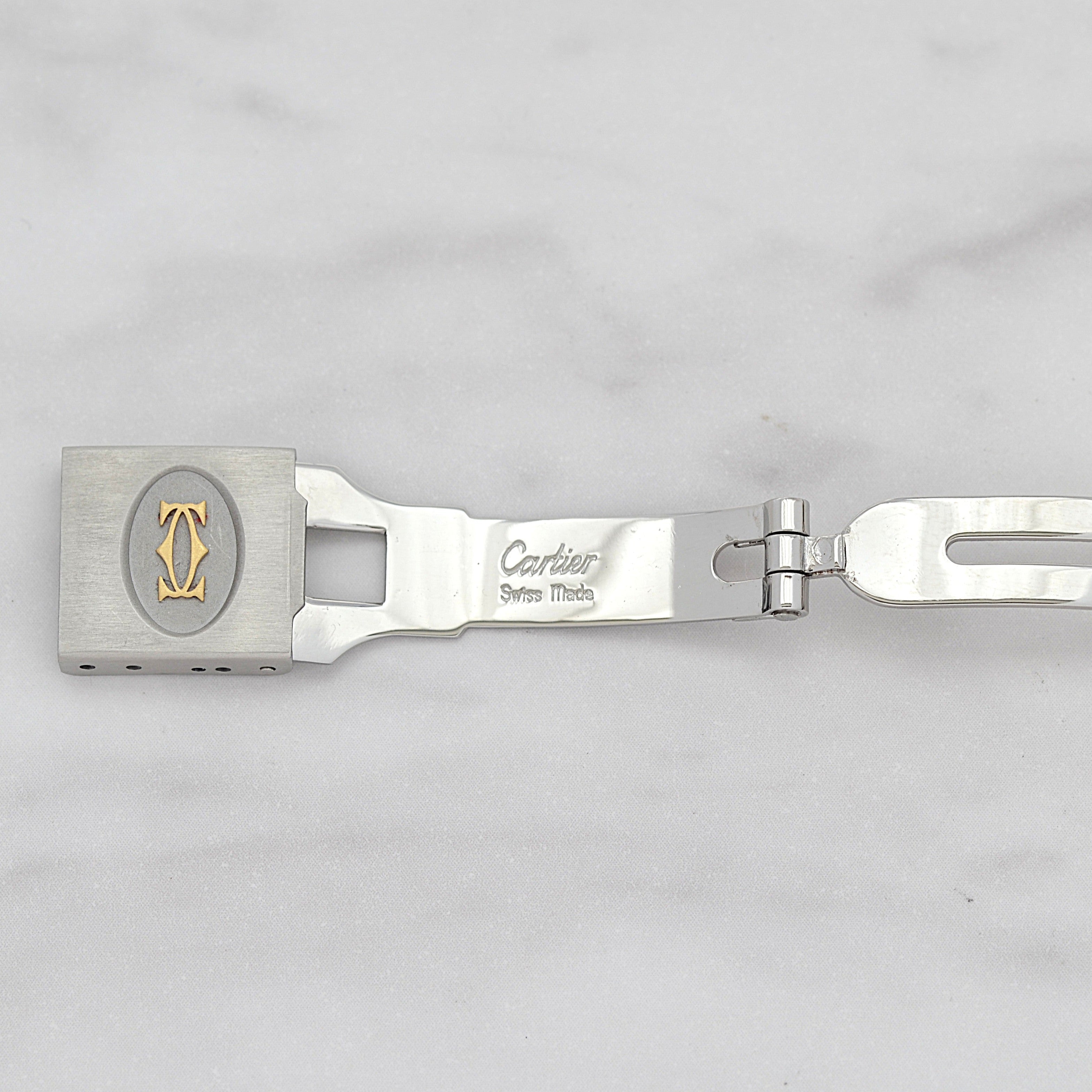 [Cartier] Cartier Santos Vendôme LM 18KYG x SS Cartier complete service completed