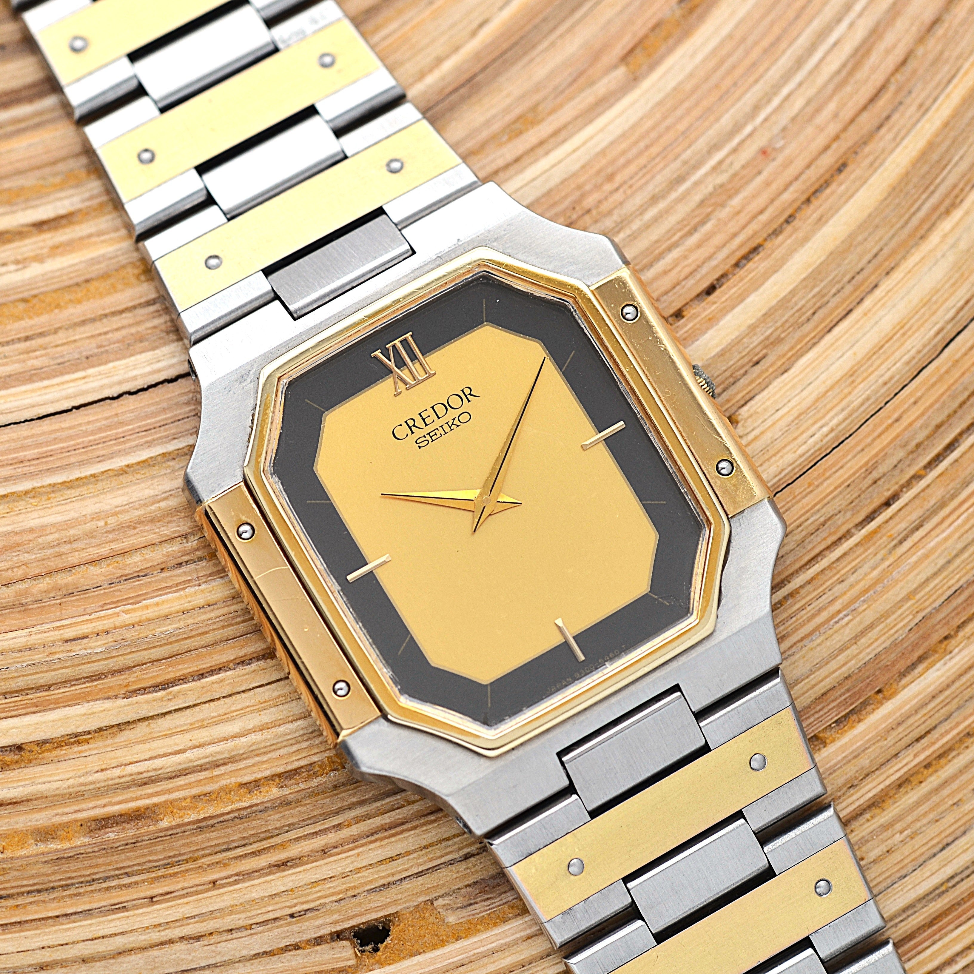 【SEIKO】セイコー クレドール 14KYG×SS 9300-5320