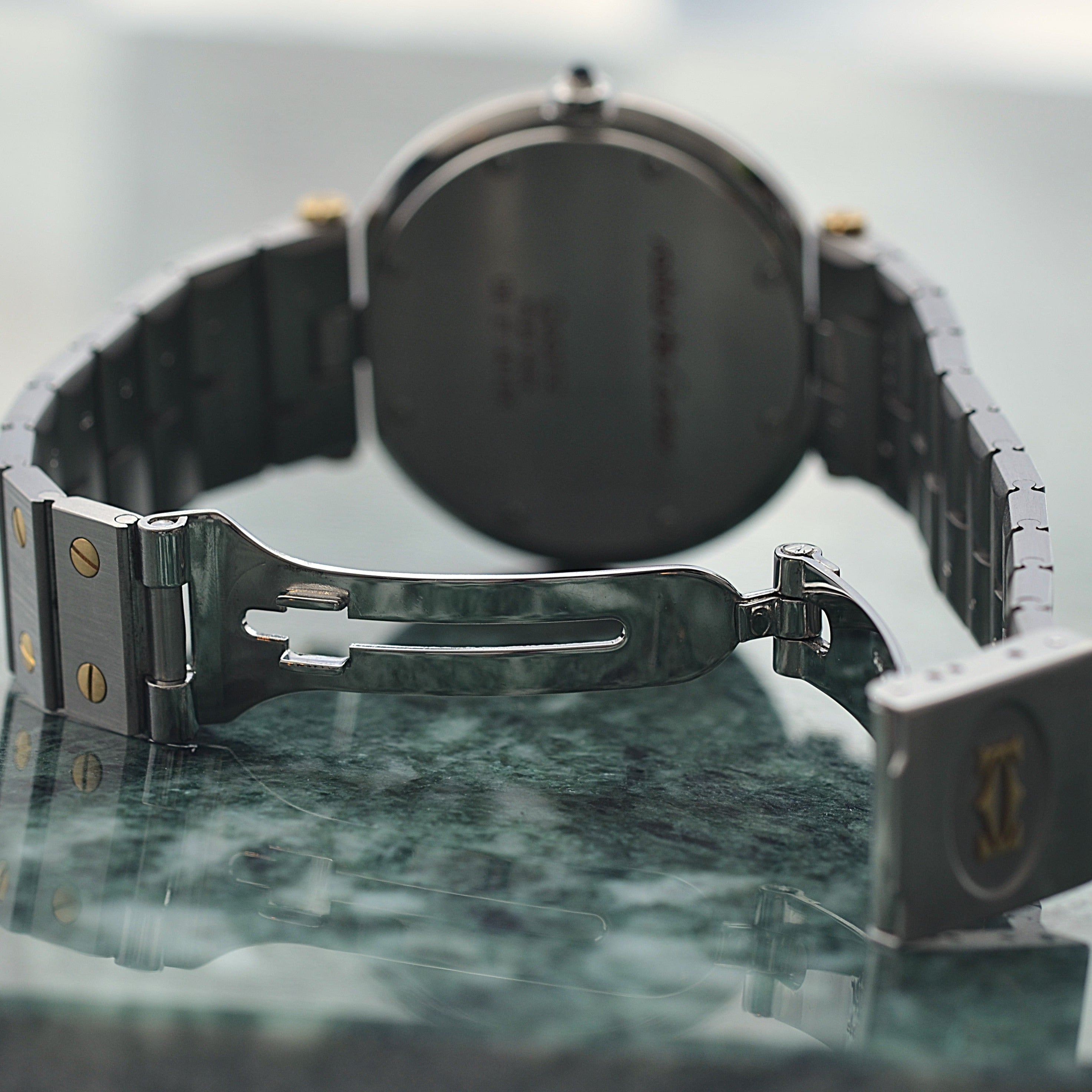 [Cartier] Cartier Santos Vendôme LM 18KYG x SS Cartier complete service completed