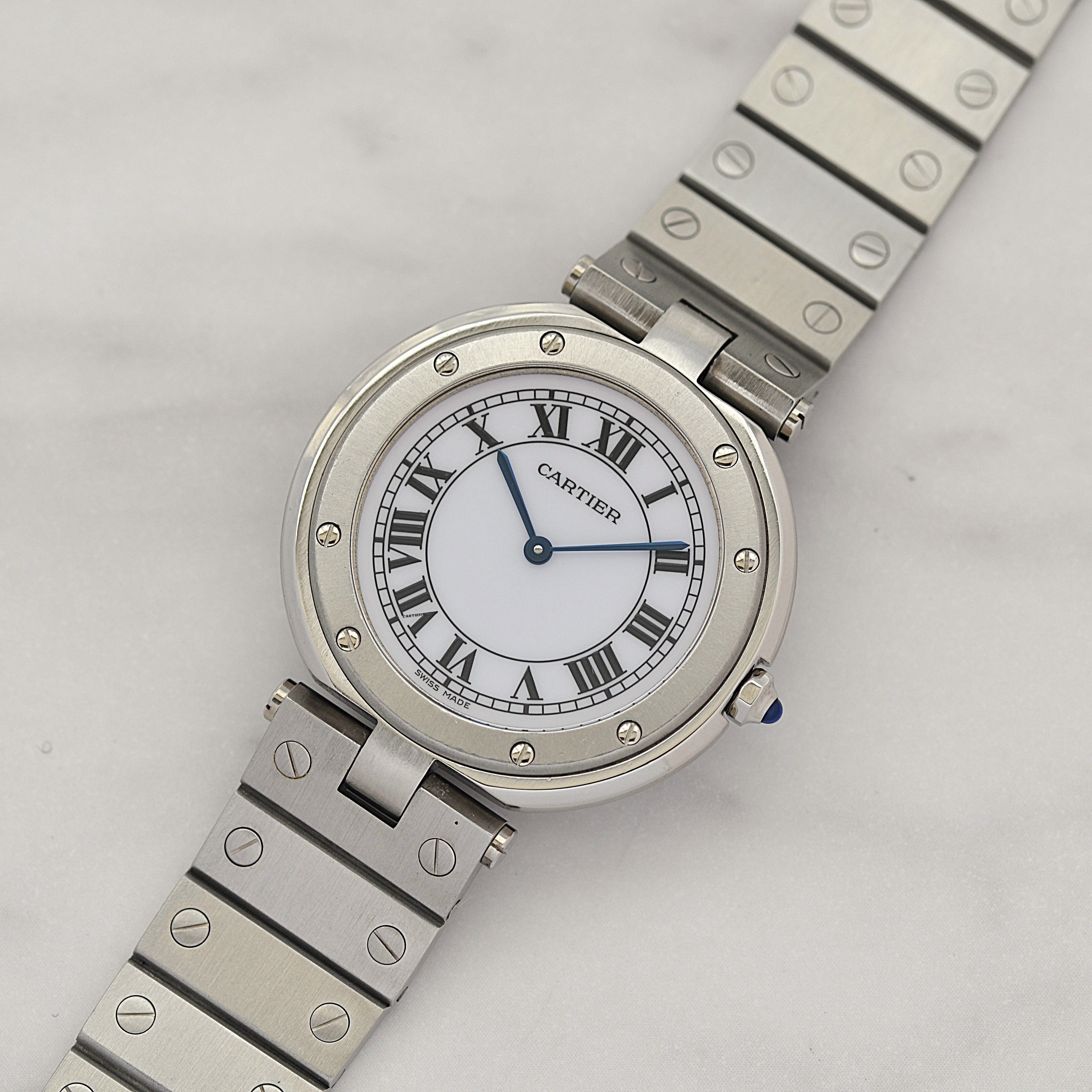 [Cartier] Cartier Santos Vendôme LM Stainless Steel with Lifetime Warranty