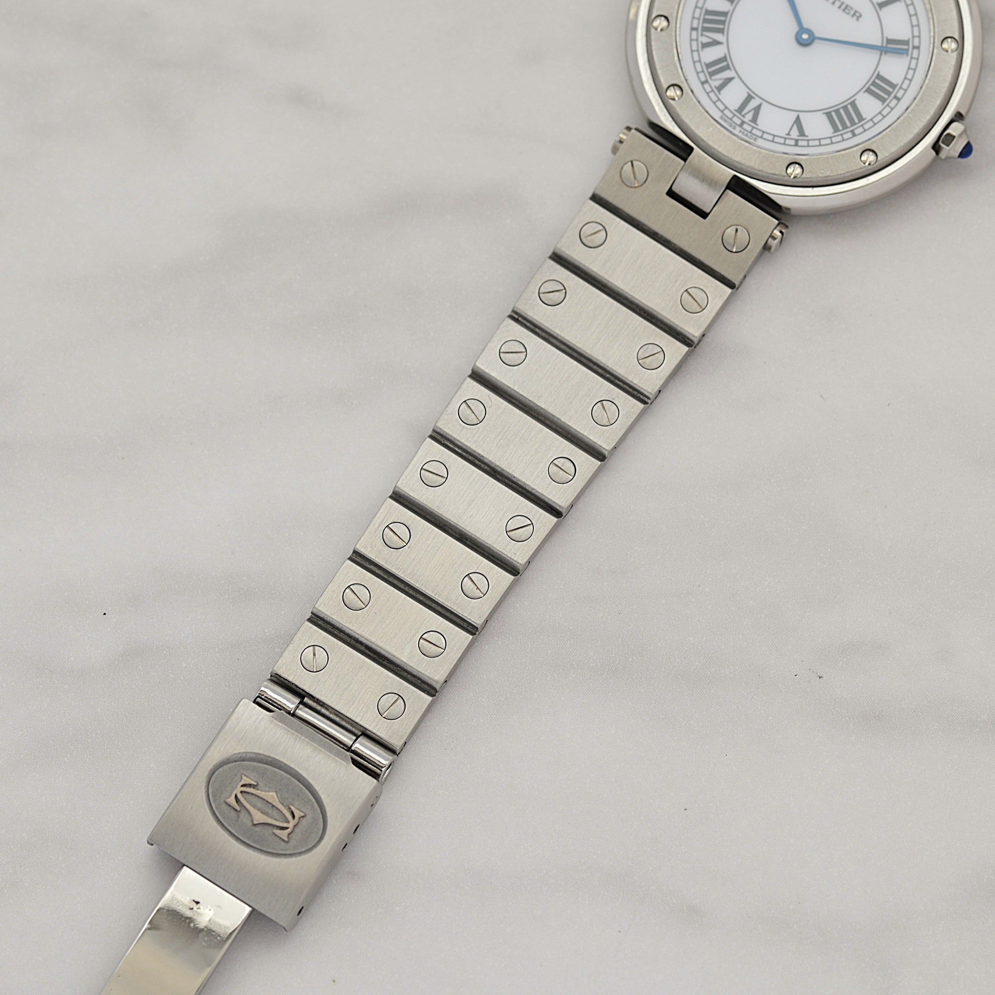 [Cartier] Cartier Santos Vendôme LM Stainless Steel with Lifetime Warranty
