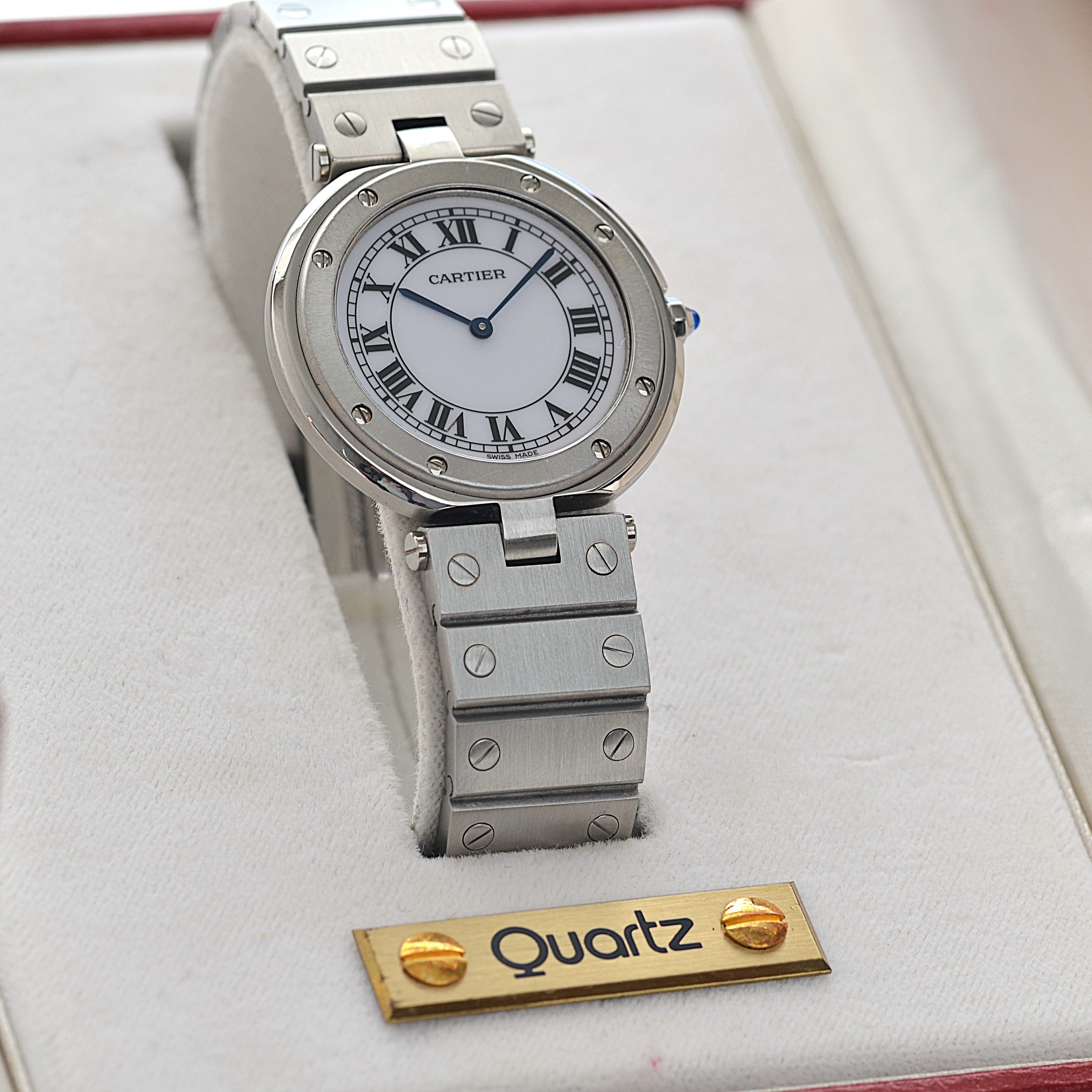 [Cartier] Cartier Santos Vendôme LM Stainless Steel with Lifetime Warranty