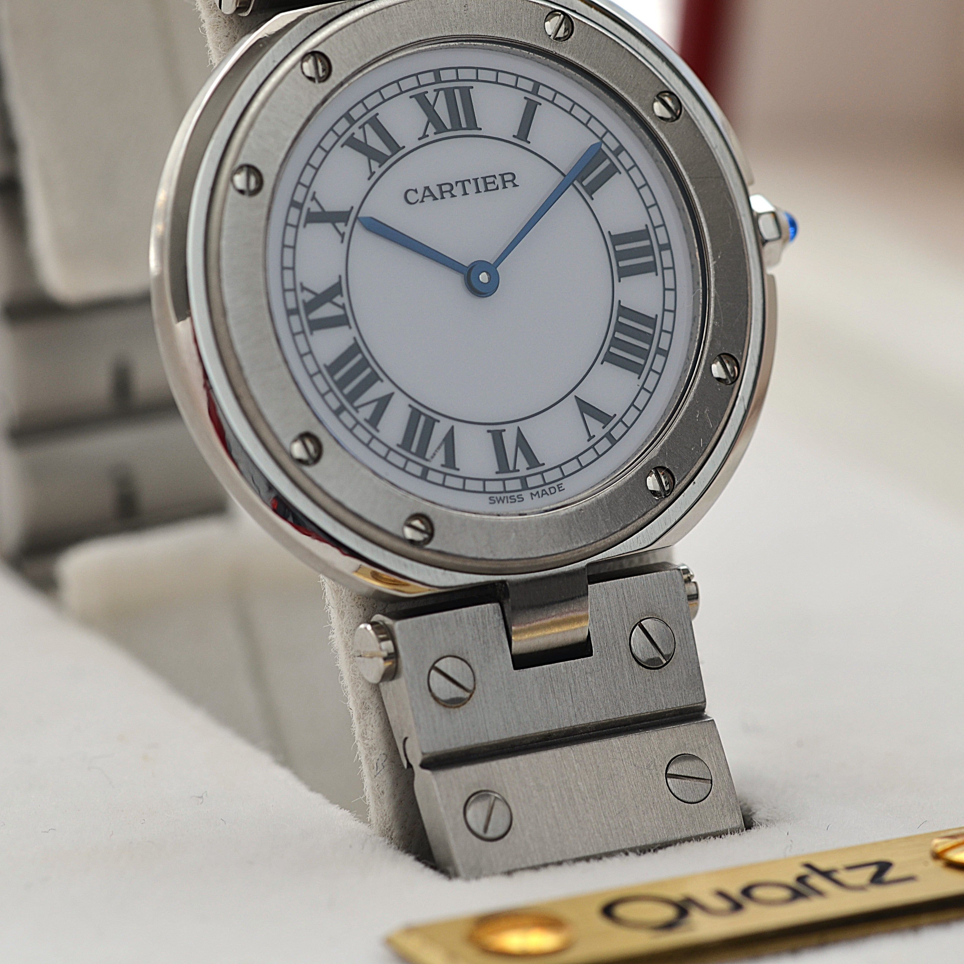 [Cartier] Cartier Santos Vendôme LM Stainless Steel with Lifetime Warranty