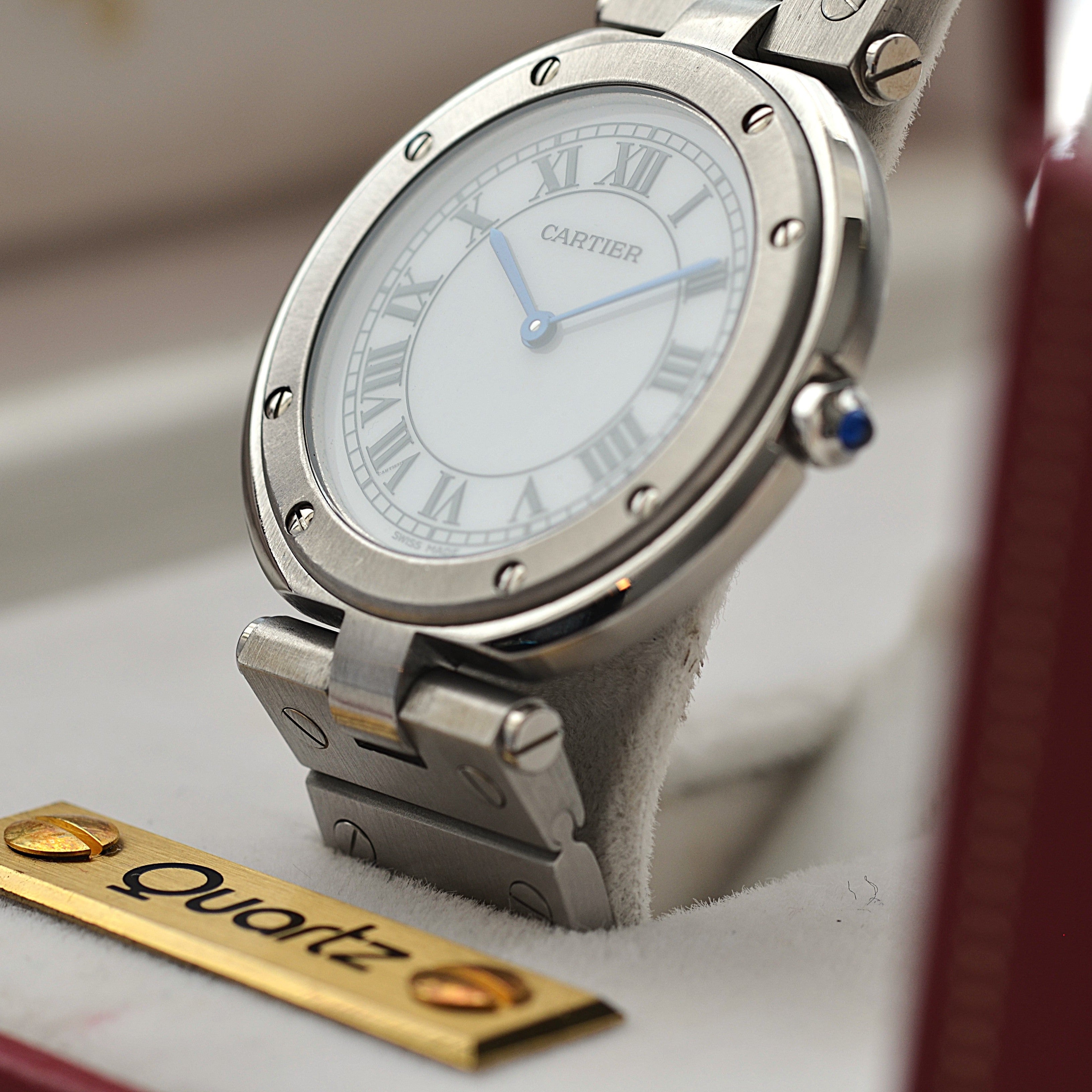 [Cartier] Cartier Santos Vendôme LM Stainless Steel with Lifetime Warranty