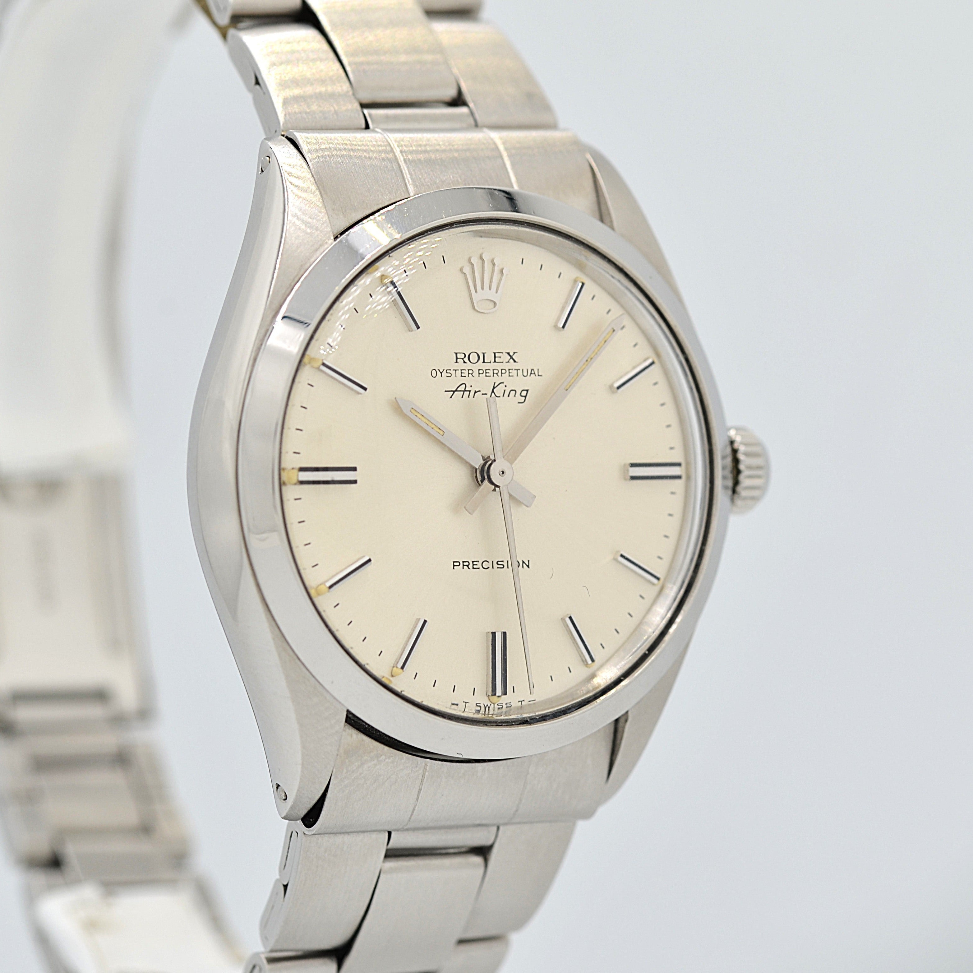 【ROLEX 】ロレックス エアキング Ref.5500 Silver 1972年製