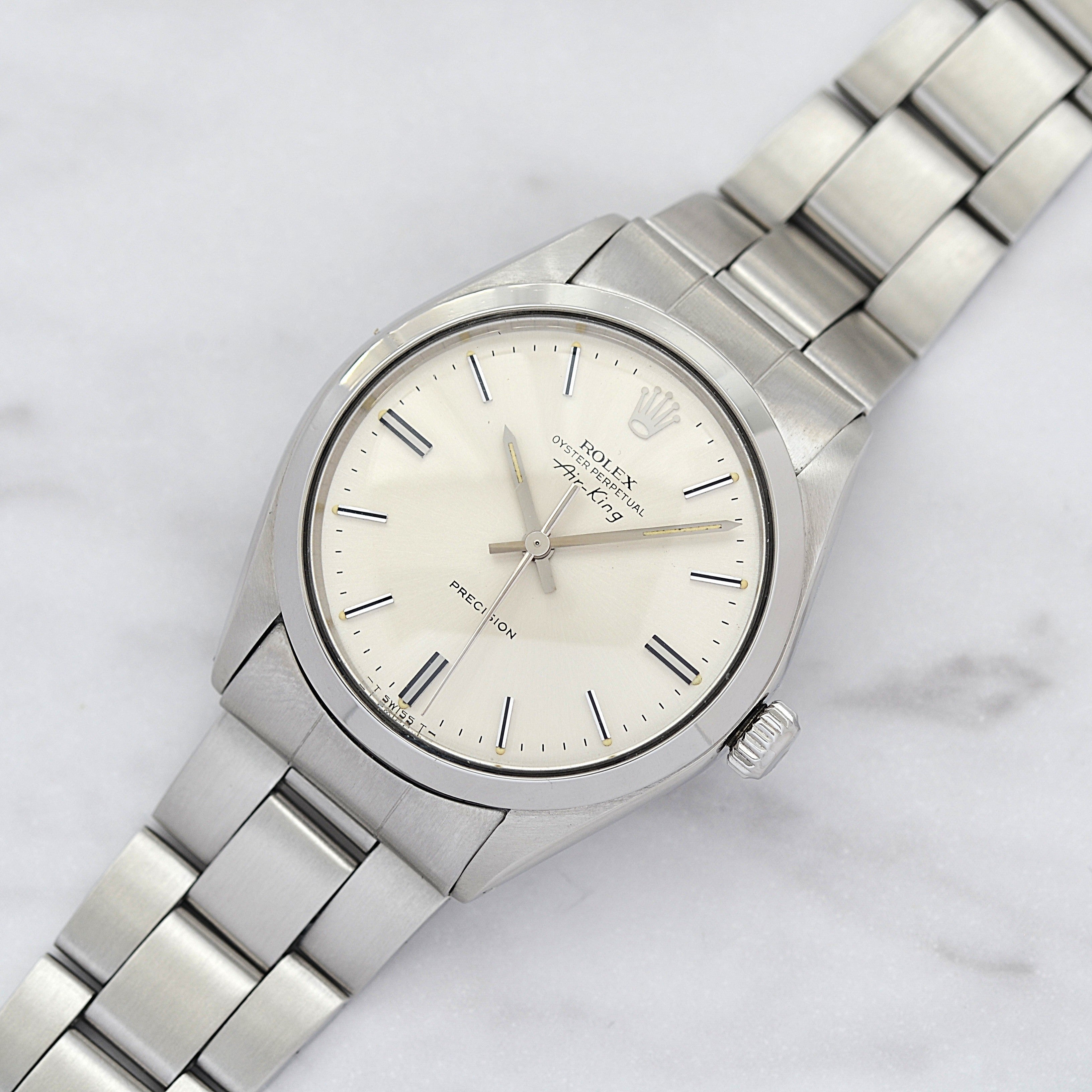 【ROLEX 】ロレックス エアキング Ref.5500 Silver 1972年製