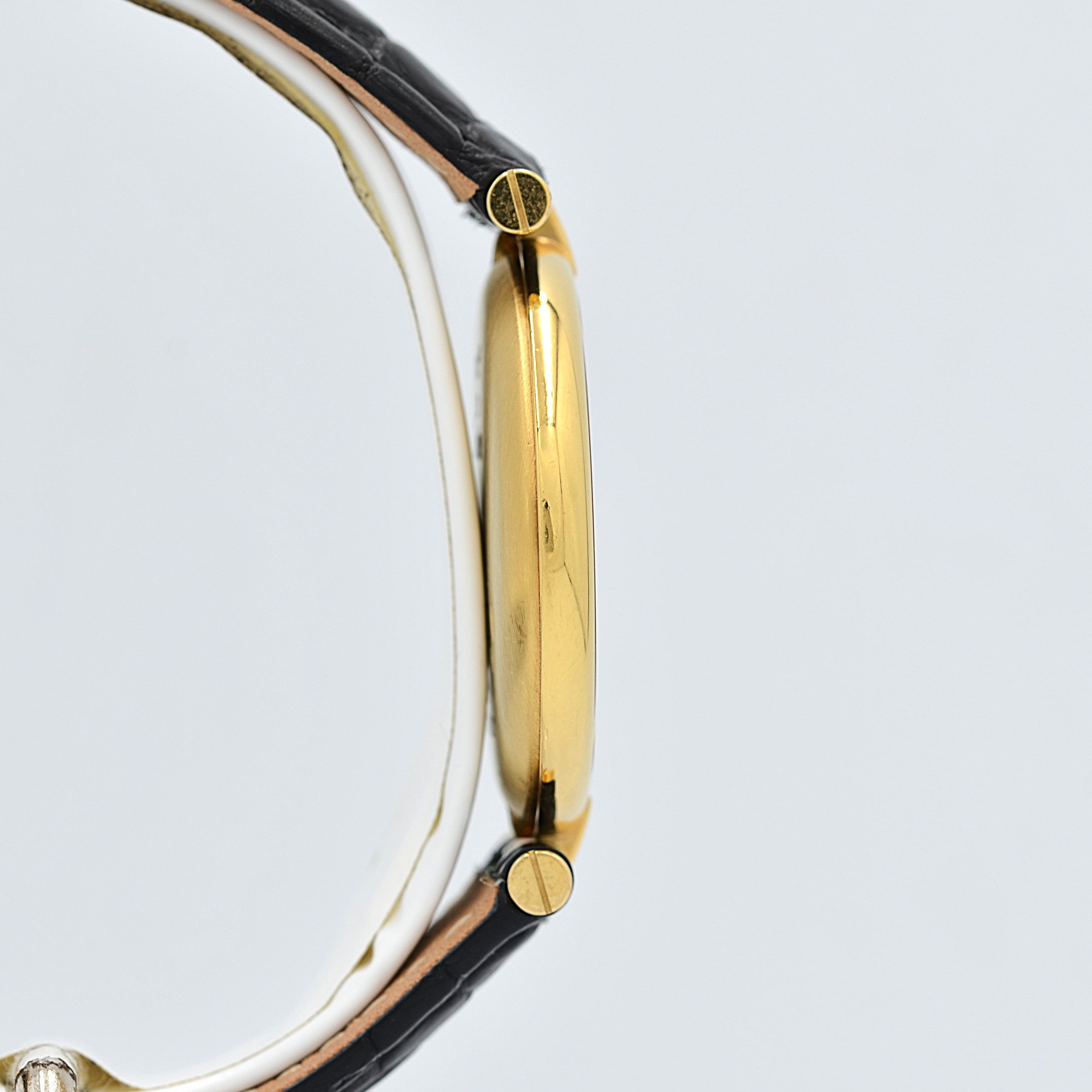 【Cartier】カルティエ マストヴァンドームLM 飛びアラビア 純正Dバックル付き