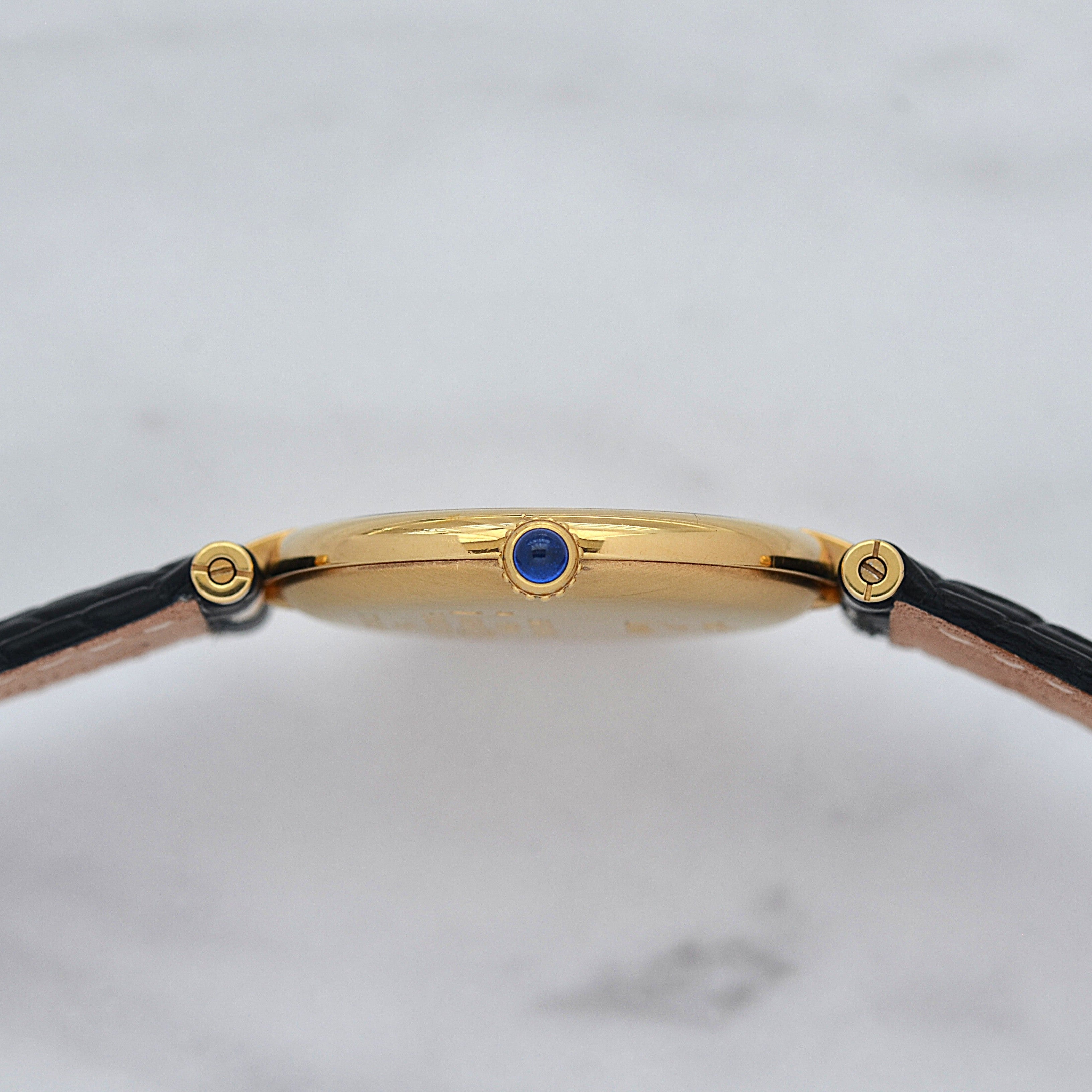 【Cartier】カルティエ マストヴァンドームLM 飛びアラビア 純正Dバックル付き