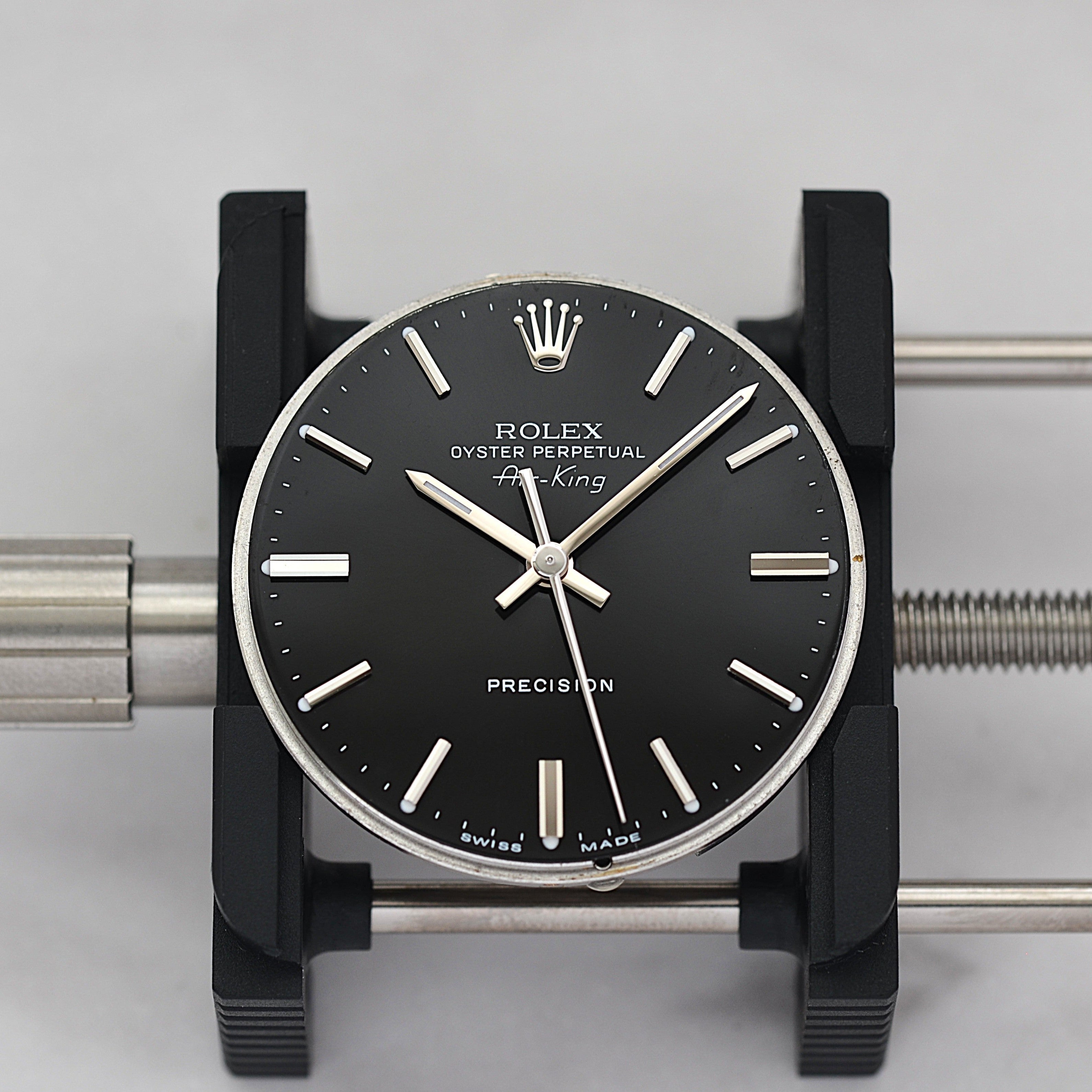 【ROLEX 】ロレックス エアキング Ref.5500 Black 1963年製 国際サービス保証書付き