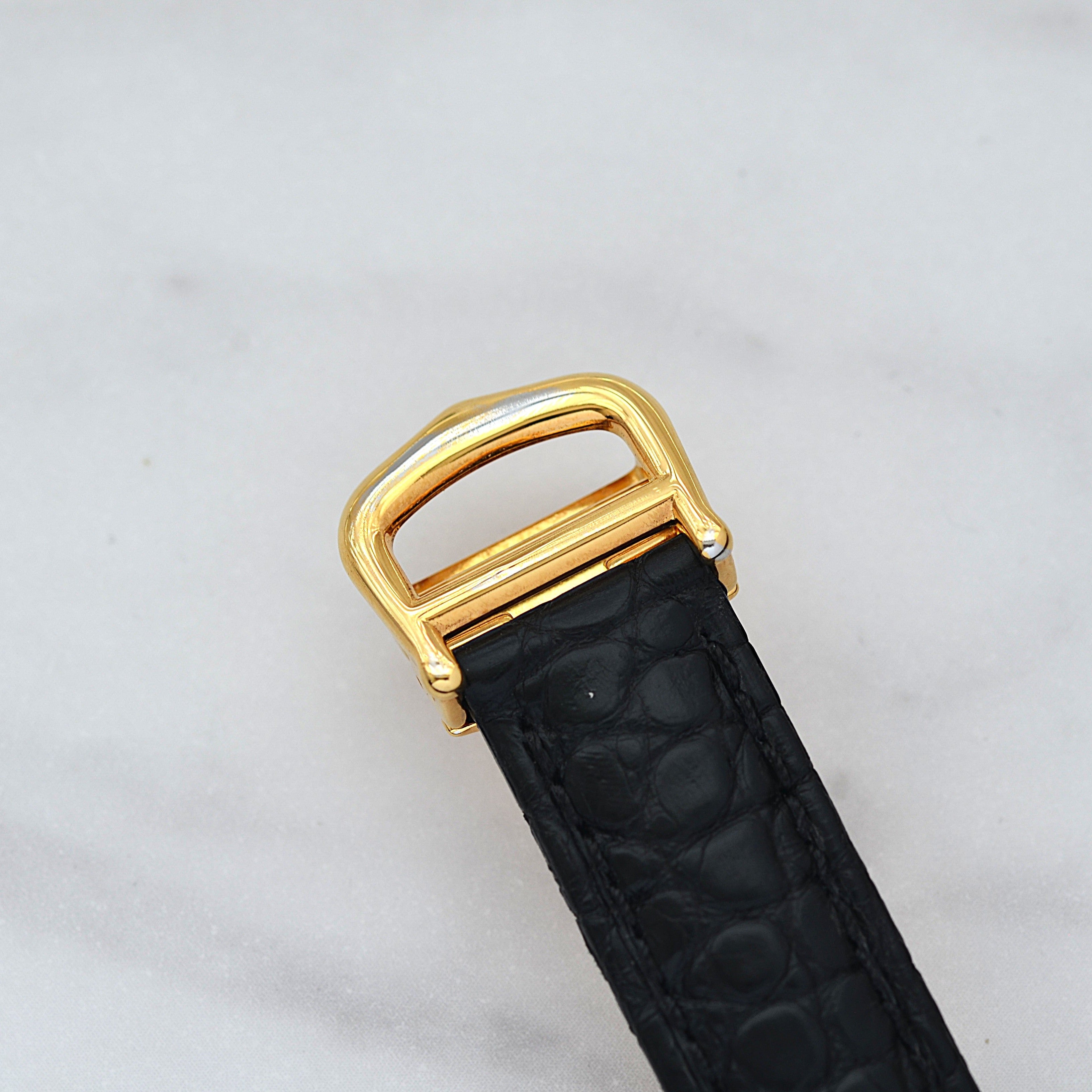 【Cartier】カルティエ マストヴァンドームLM 飛びアラビア 純正Dバックル付き