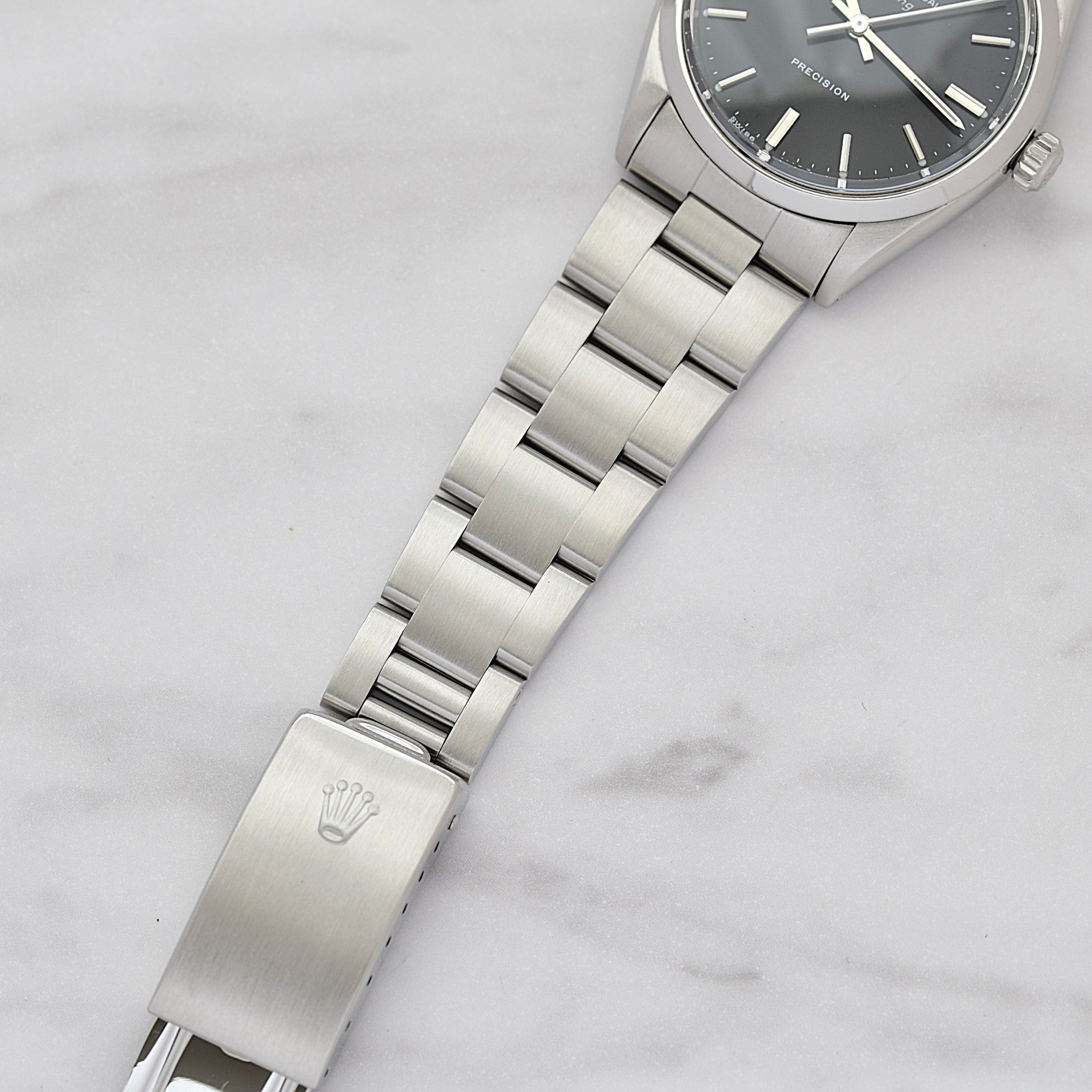 【ROLEX 】ロレックス エアキング Ref.5500 Black 1963年製 国際サービス保証書付き