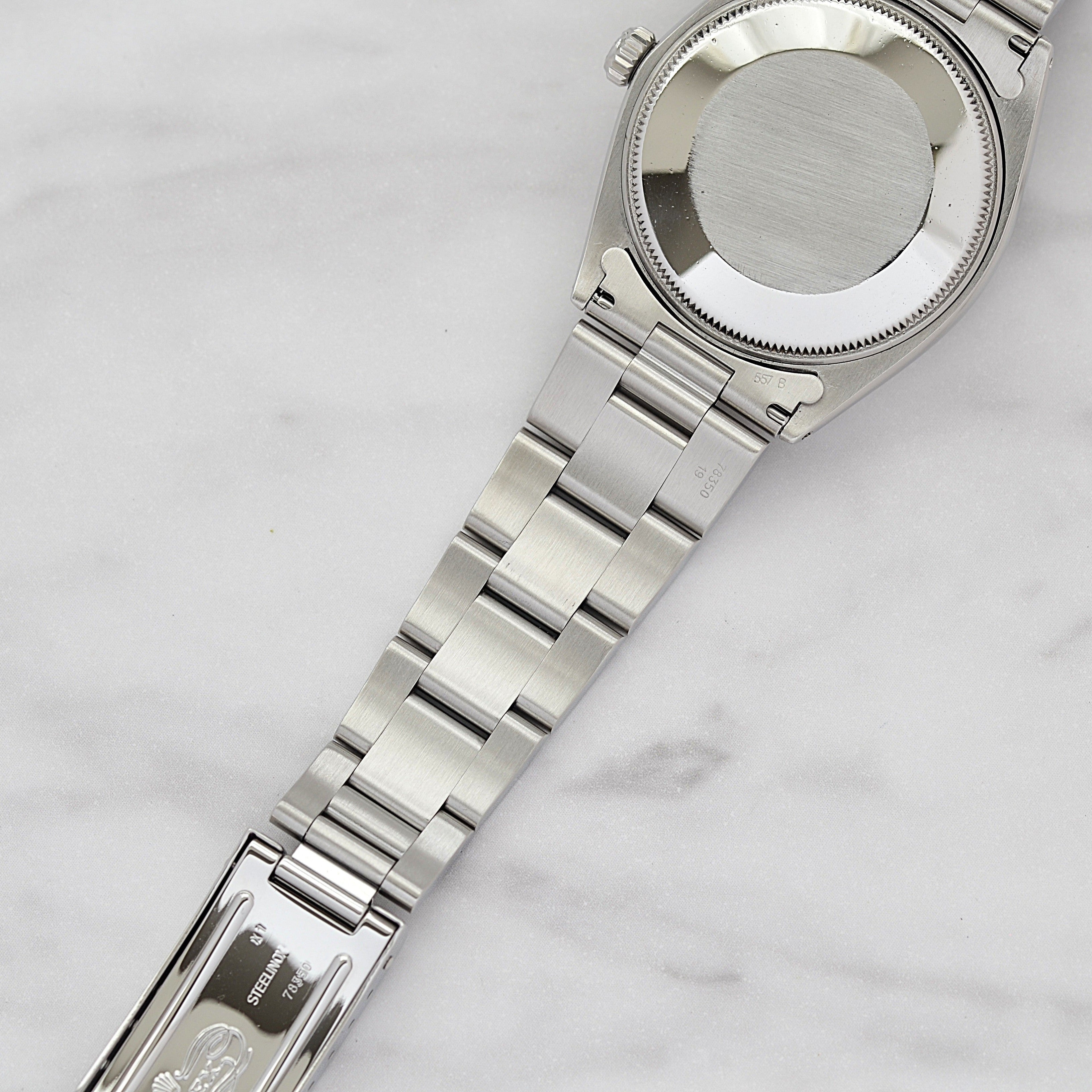 【ROLEX 】ロレックス エアキング Ref.5500 Black 1963年製 国際サービス保証書付き