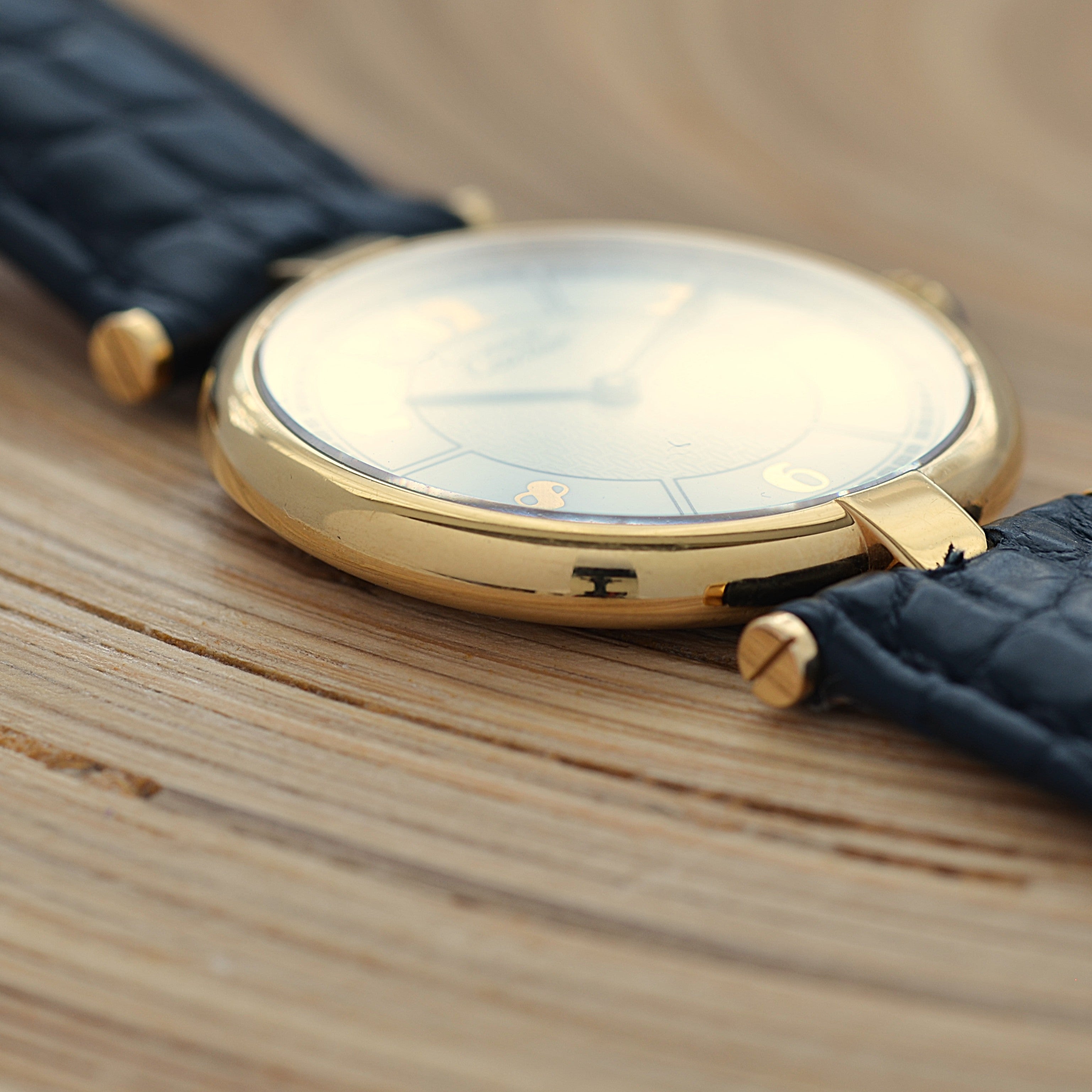 【Cartier】カルティエ マストヴァンドームLM 飛びアラビア 純正Dバックル付き