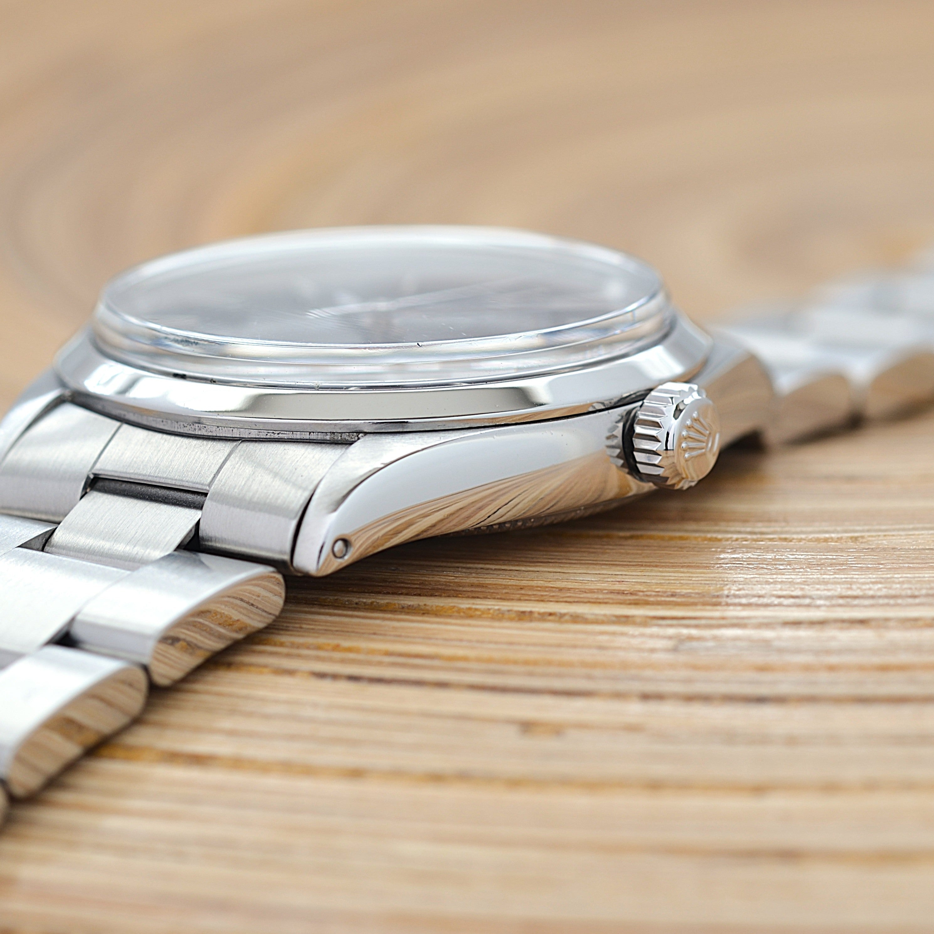 【ROLEX 】ロレックス エアキング Ref.5500 Black 1963年製 国際サービス保証書付き