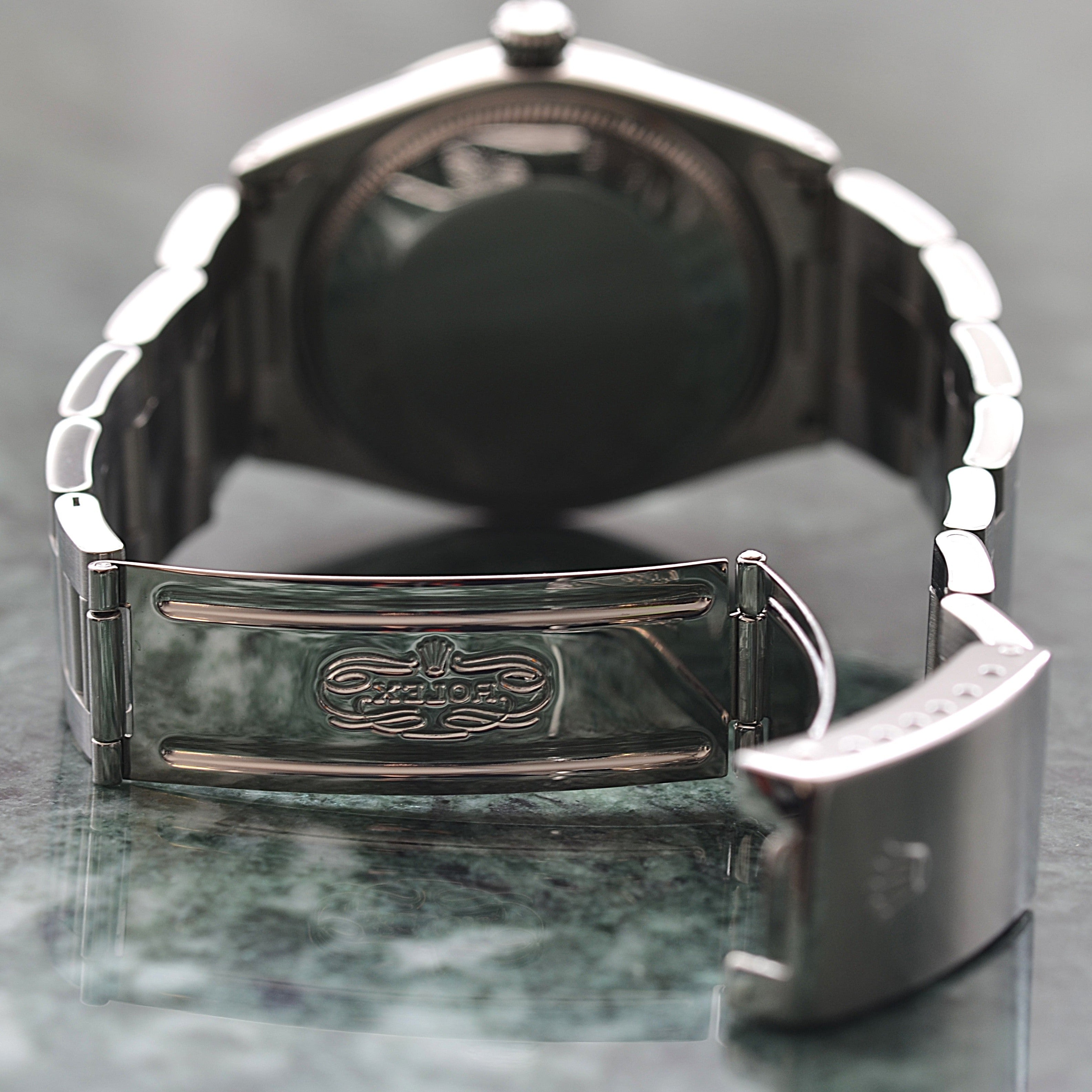 【ROLEX 】ロレックス エアキング Ref.5500 Black 1963年製 国際サービス保証書付き