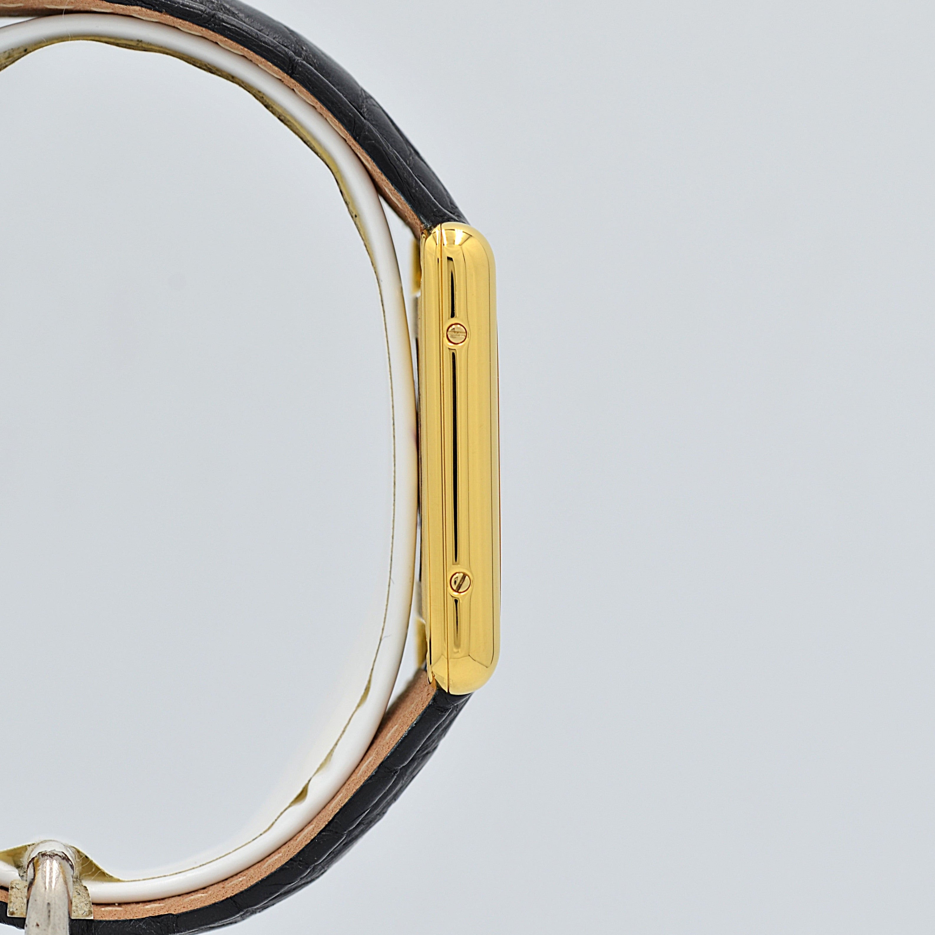 【Cartier】カルティエ マストタンクLM オパラン 付属品完備 カルティエコンプリートサービス済み