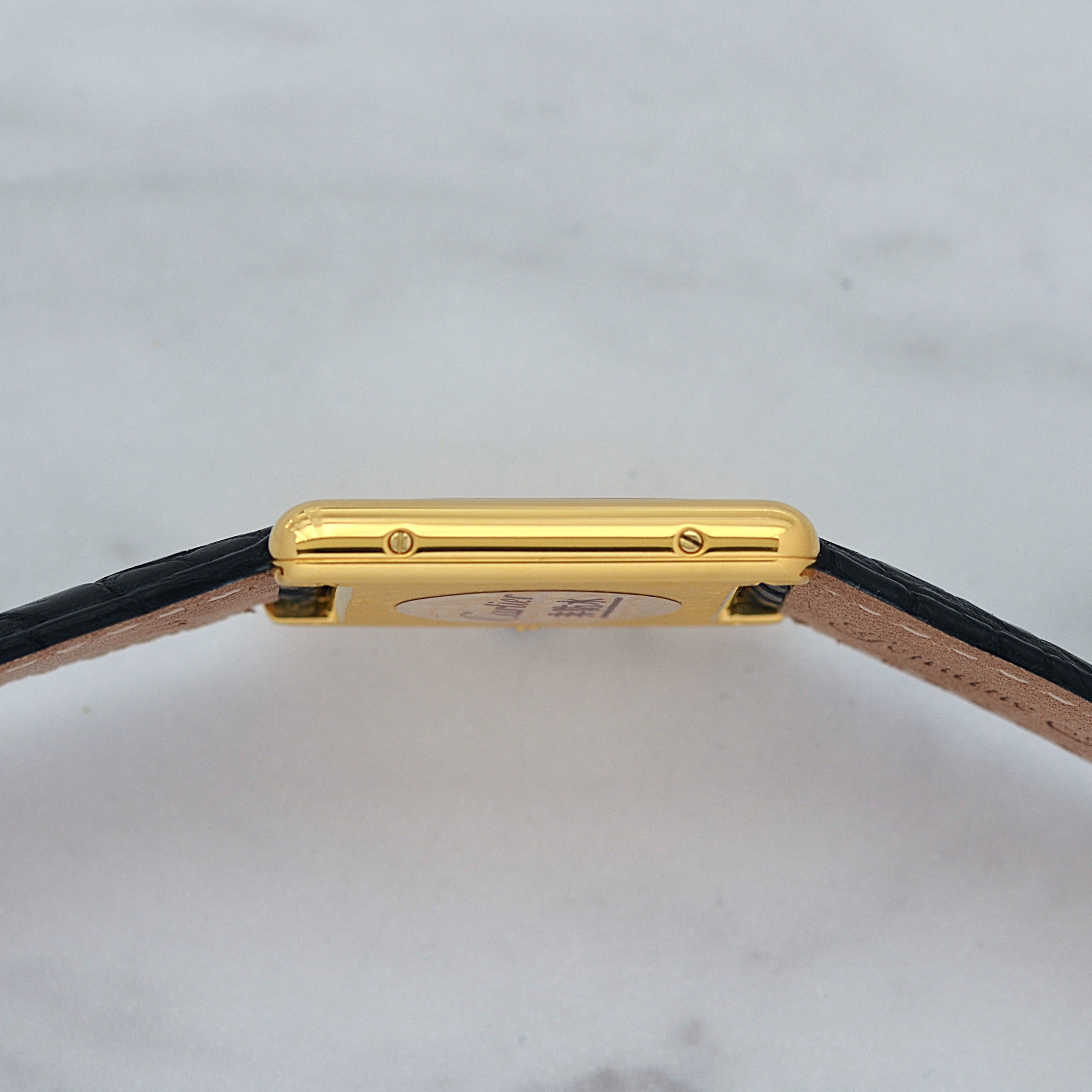 【Cartier】カルティエ マストタンクLM オパラン 付属品完備 カルティエコンプリートサービス済み