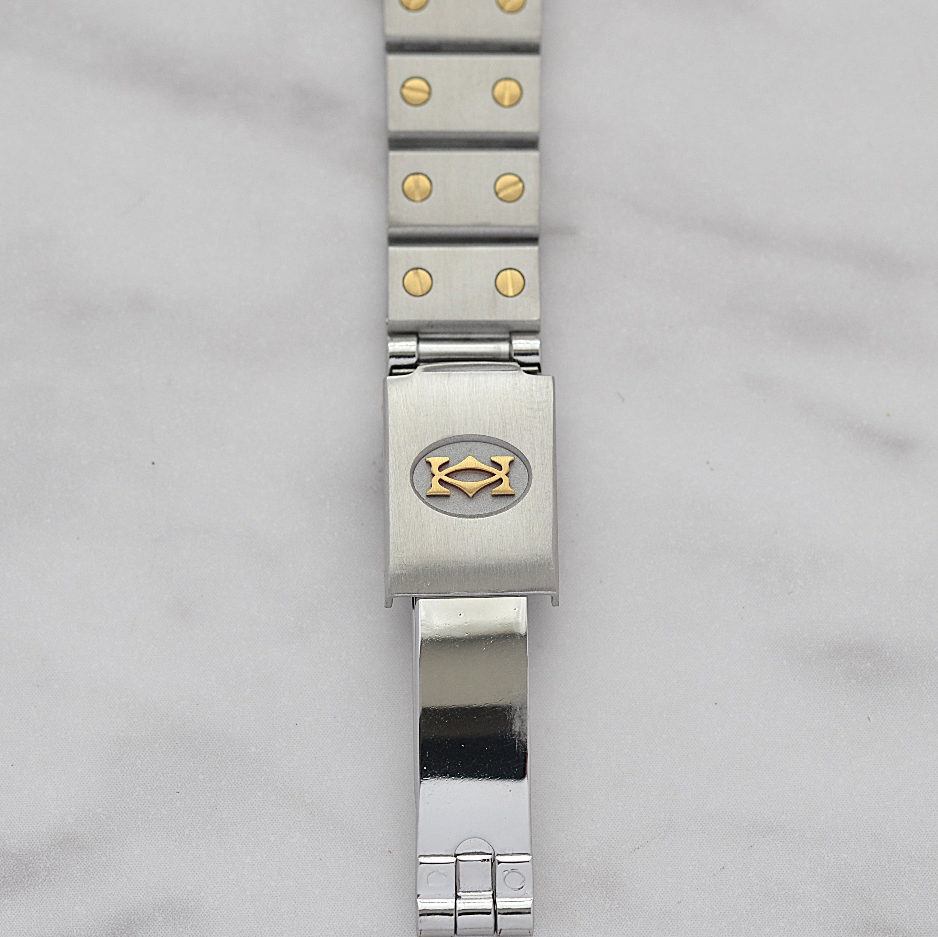 【Cartier】カルティエ サントスオクタゴンSM 18KYG×SS 永久保証書付き カルティエコンプリートサービス済み