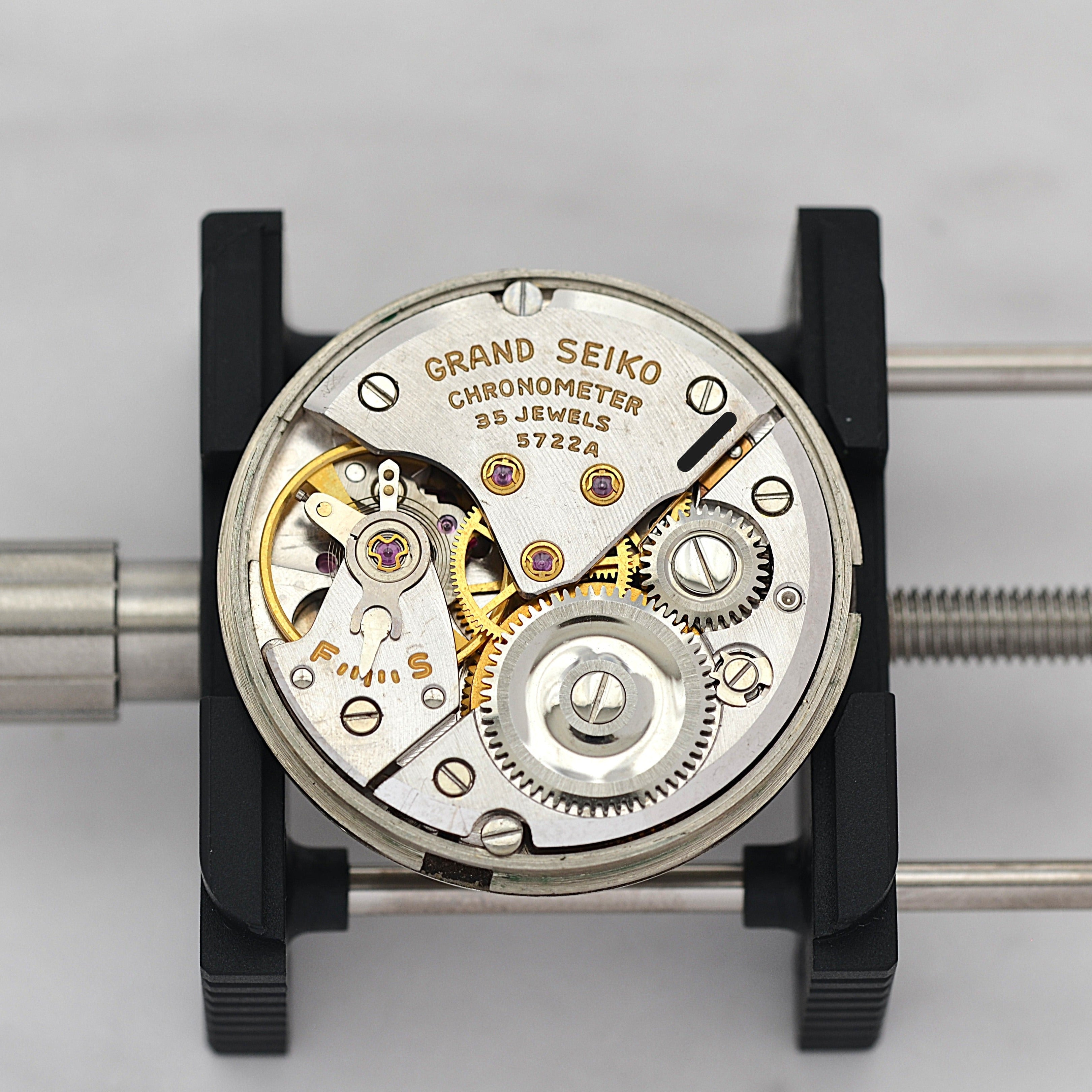 【SEIKO】セイコー グランドセイコー2nd 43999 クロノメーター表記 セイコー純正尾錠付き