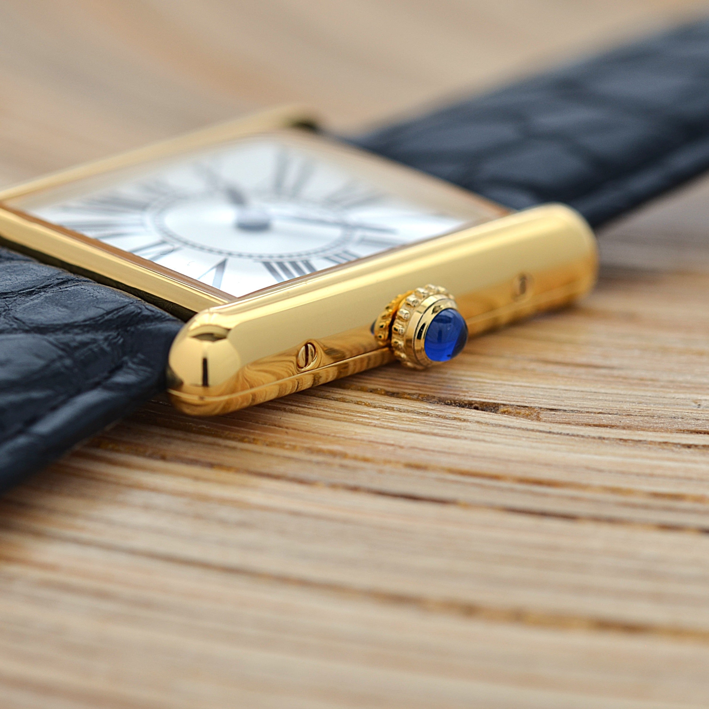 【Cartier】カルティエ マストタンクLM オパラン 付属品完備 カルティエコンプリートサービス済み