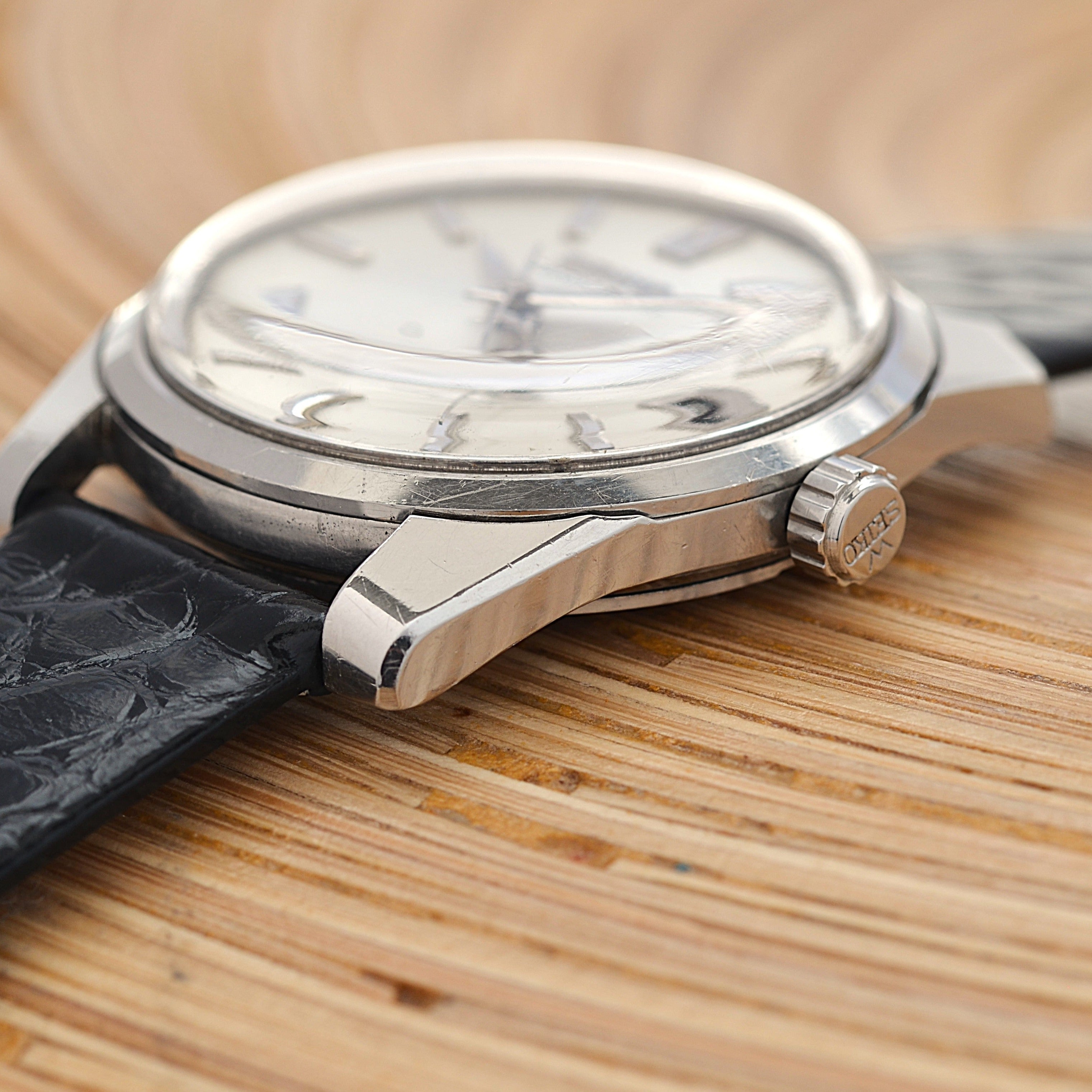 【SEIKO】セイコー グランドセイコー2nd 43999 クロノメーター表記 セイコー純正尾錠付き