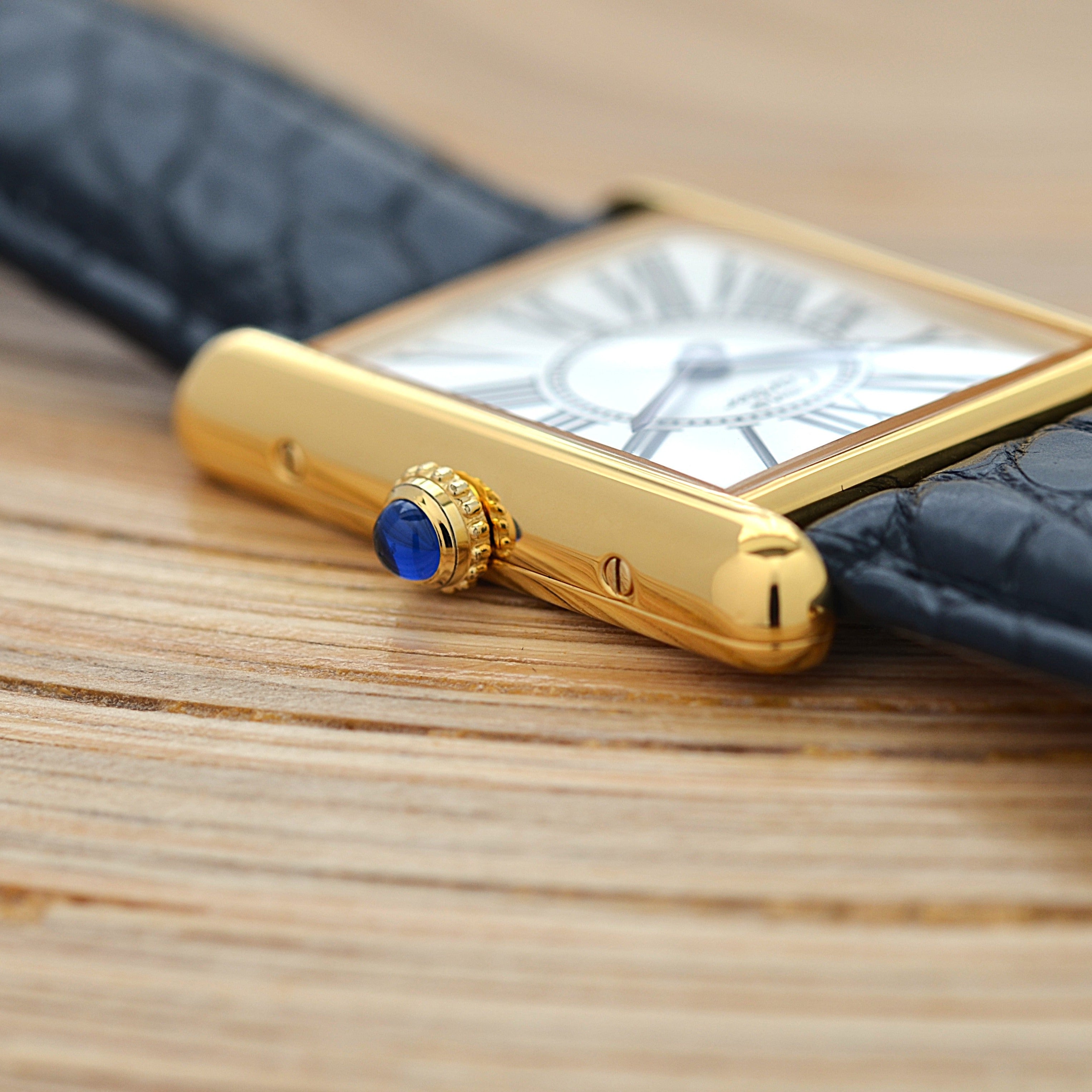 【Cartier】カルティエ マストタンクLM オパラン 付属品完備 カルティエコンプリートサービス済み