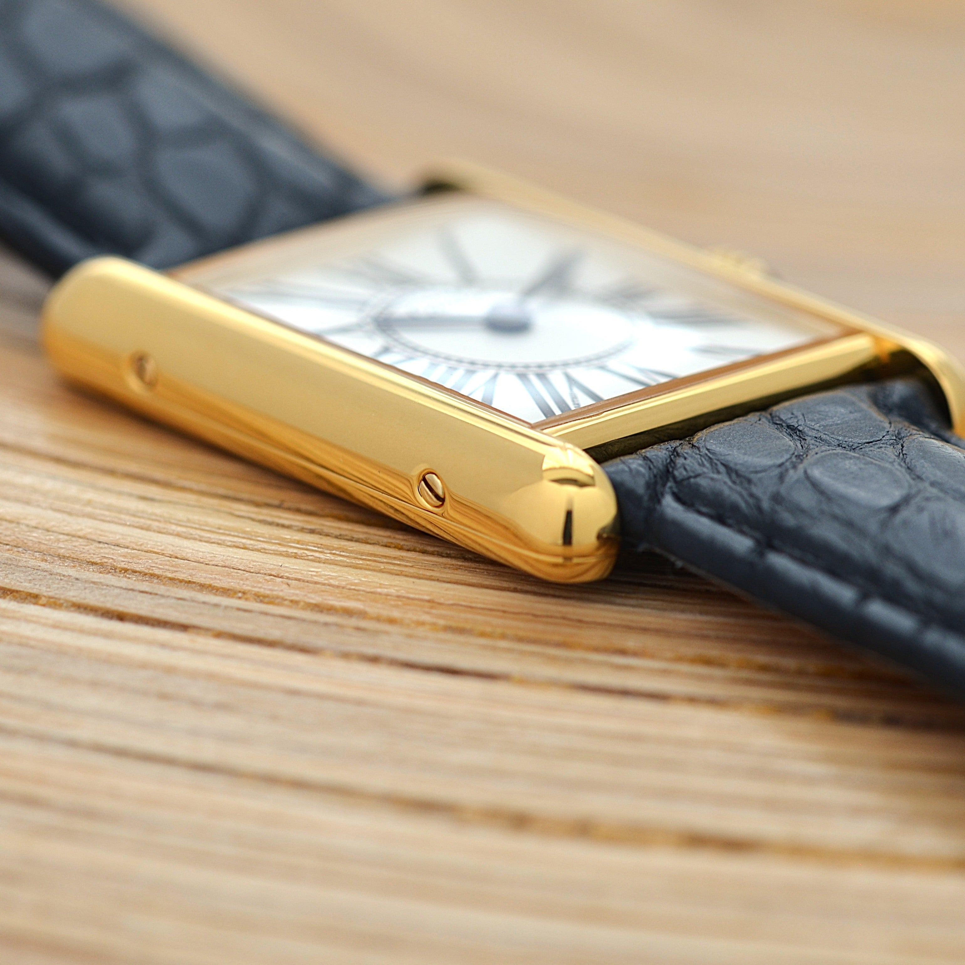 【Cartier】カルティエ マストタンクLM オパラン 付属品完備 カルティエコンプリートサービス済み