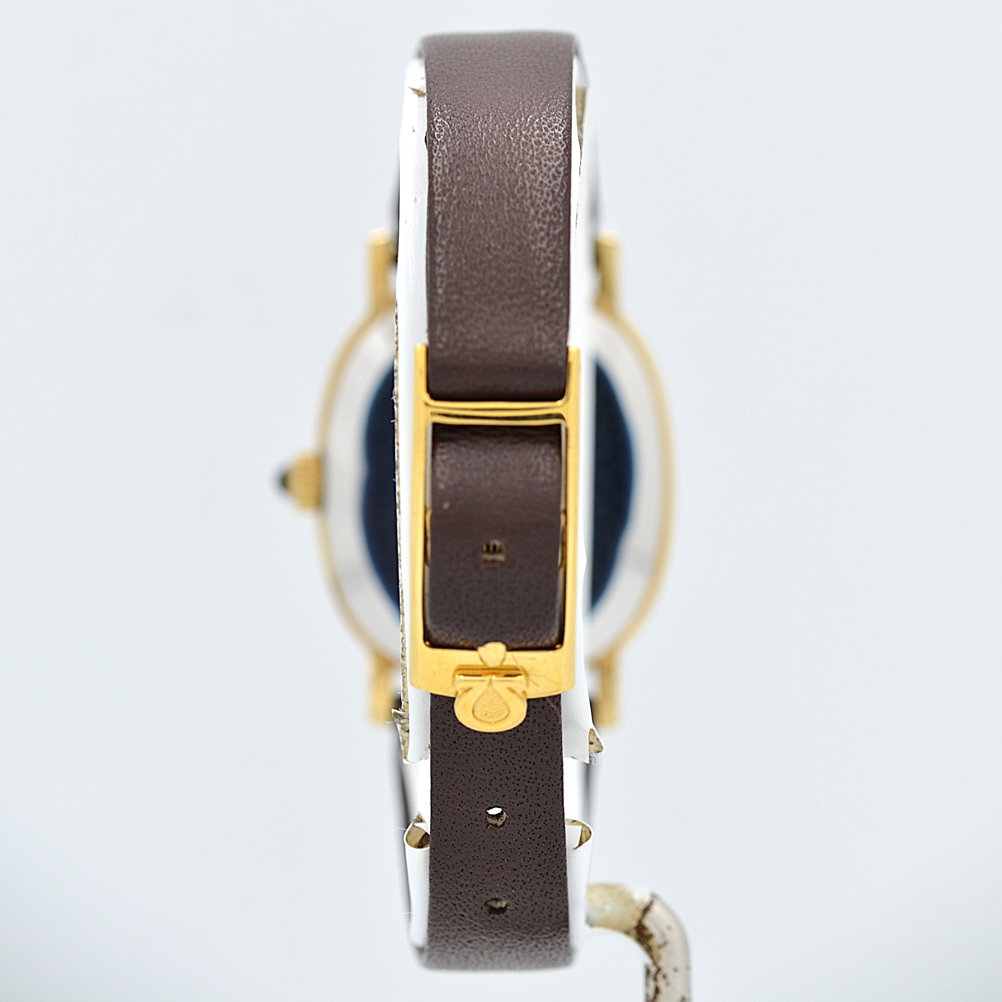 [Omega] 歐米茄碟飛系列GP橢圓形錶殼黃金全新庫存表，附原廠錶扣