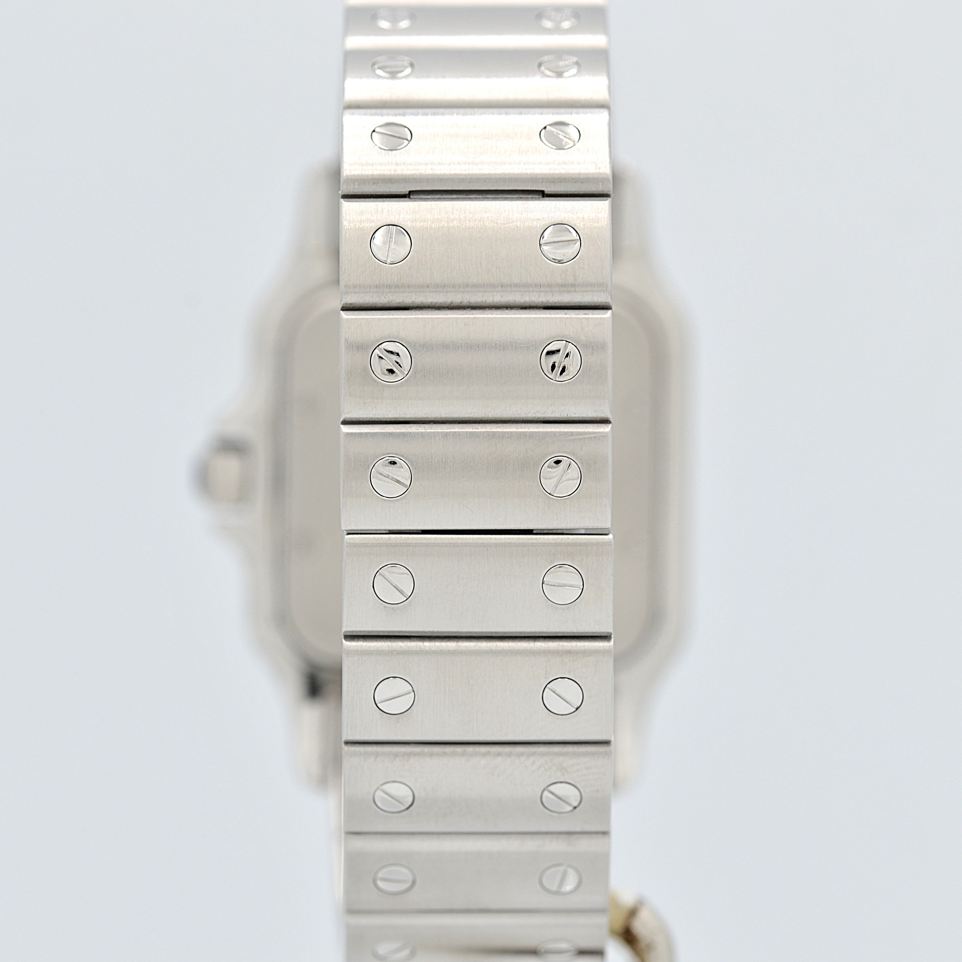 【Cartier】カルティエ サントスガルベLM アップライトローマ カルティエコンプリートサービス済み