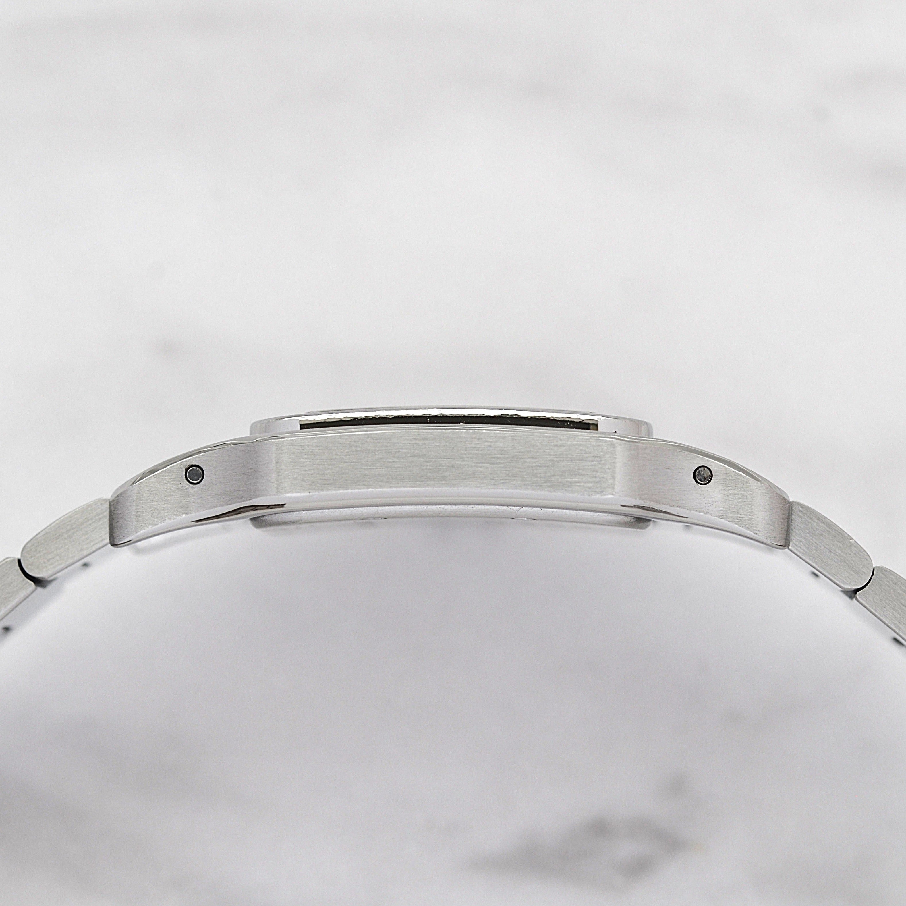 【Cartier】カルティエ サントスガルベLM アップライトローマ カルティエコンプリートサービス済み