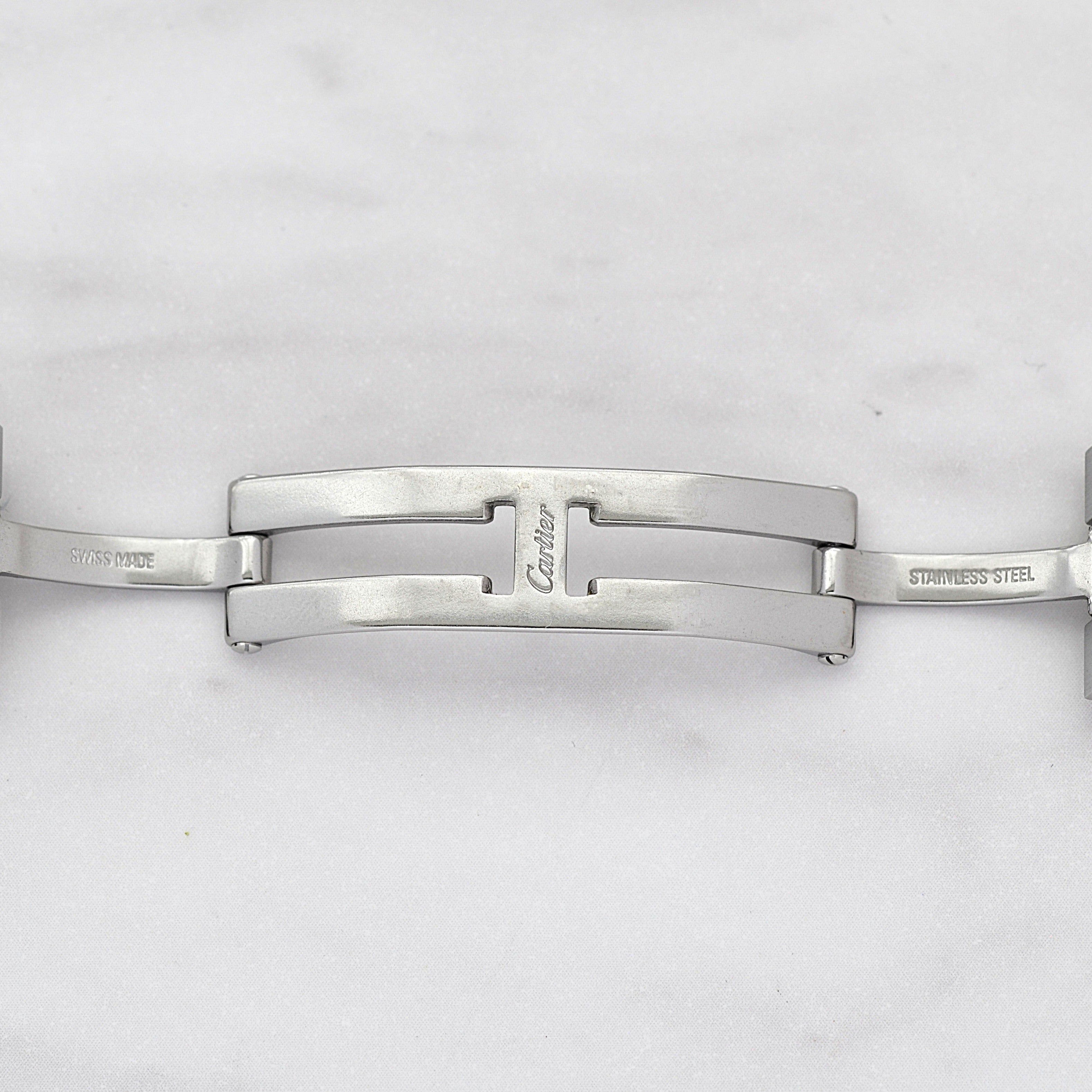 【Cartier】カルティエ サントスガルベLM アップライトローマ カルティエコンプリートサービス済み