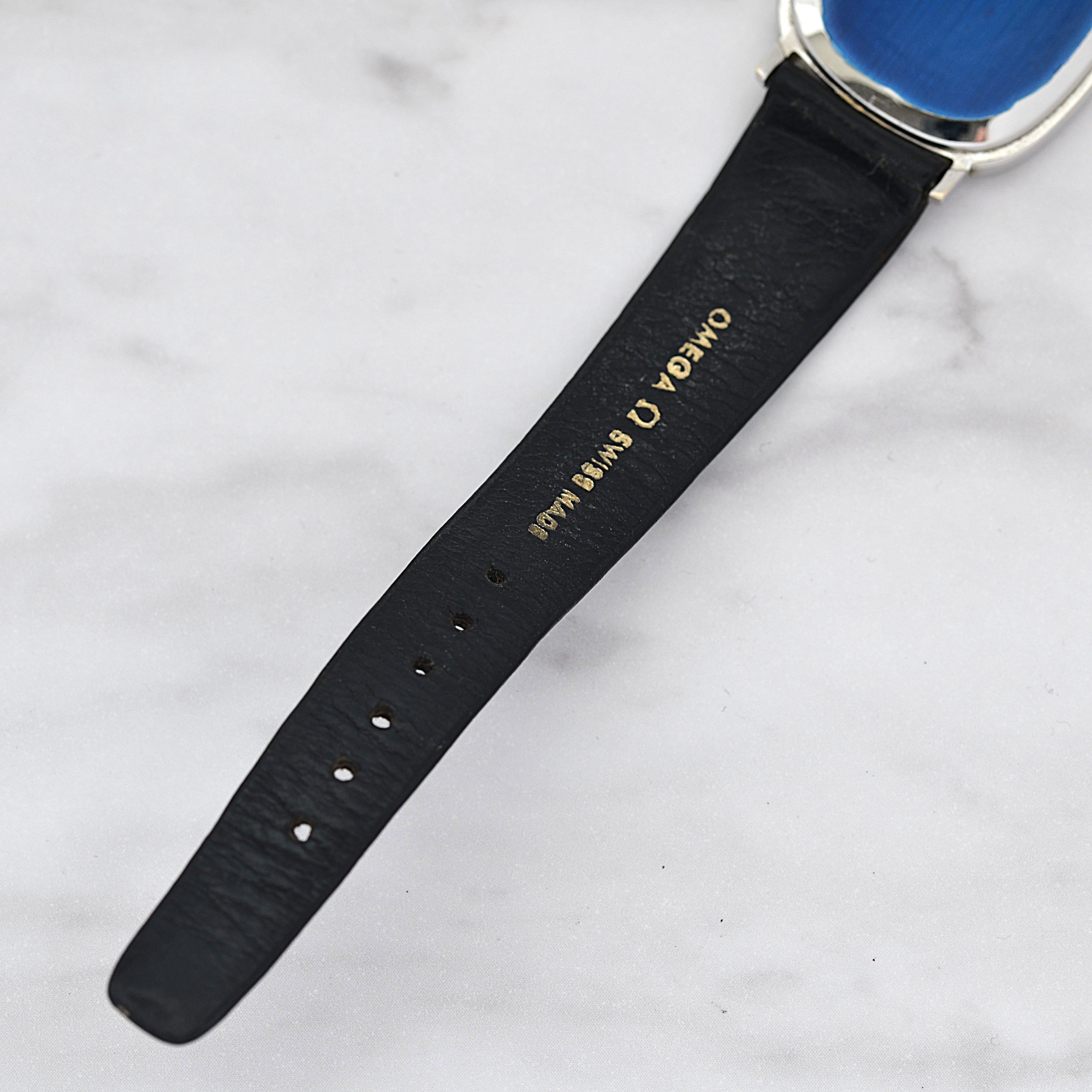 【OMEGA】オメガ デヴィル WGP オーバルケース Silver デッドストック 純正尾錠付き