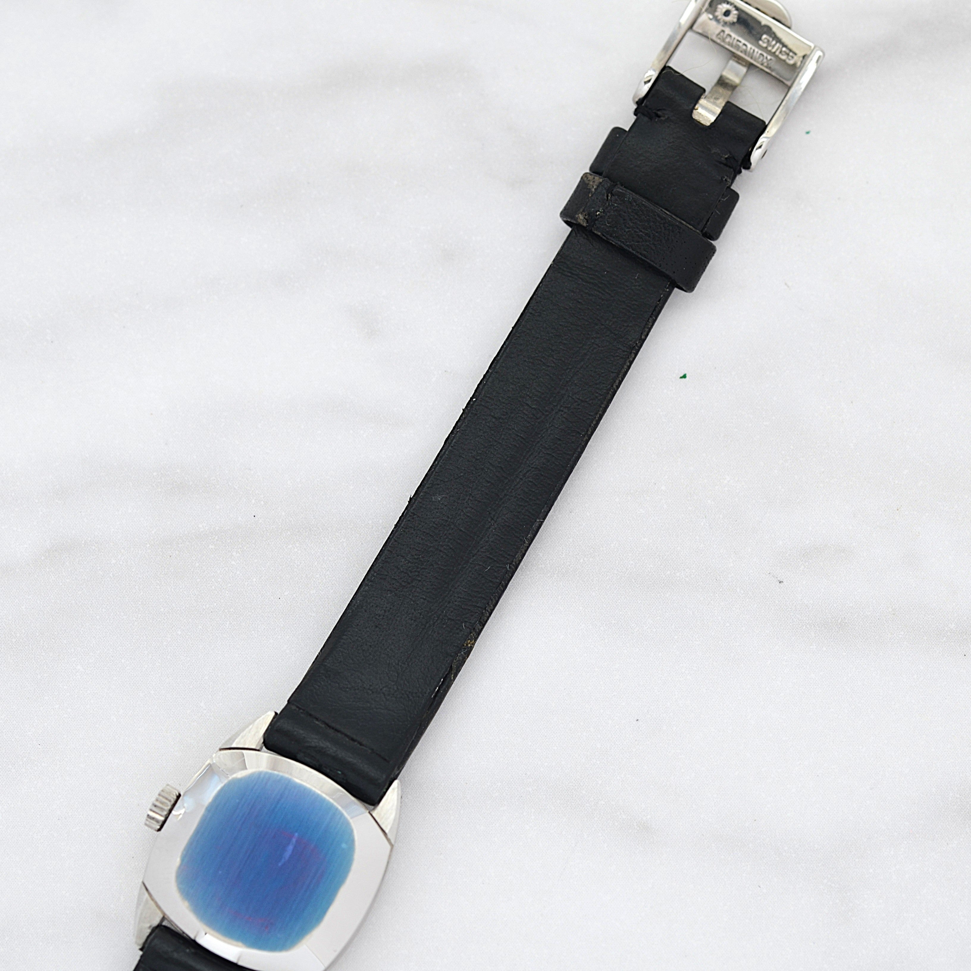 [Omega] 歐米茄碟飛系列不鏽鋼方形銀色腕錶，全新庫存，配件齊全