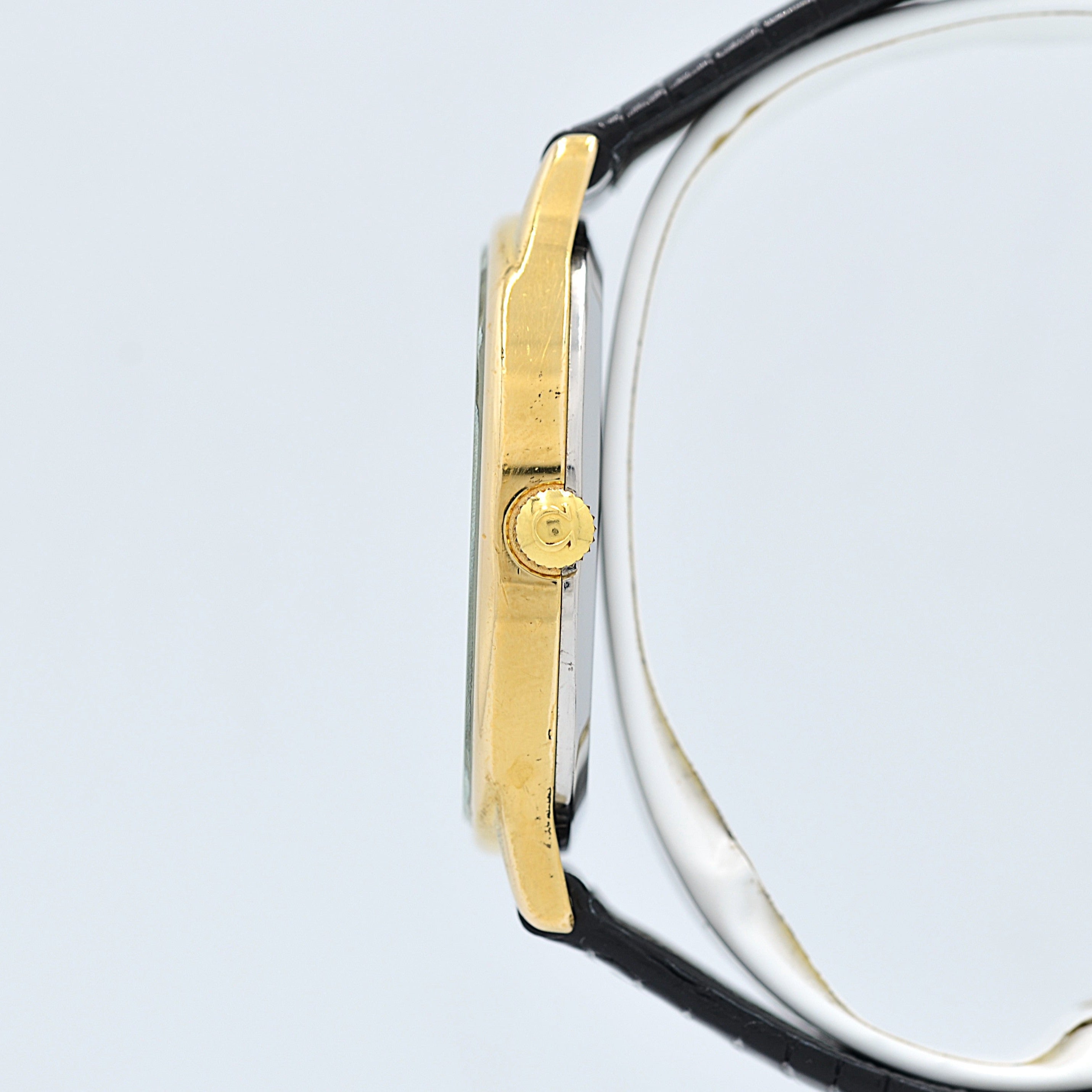 【OMEGA】オメガ デヴィル GP オーバルケース GOLD クルドパリ 純正尾錠付き