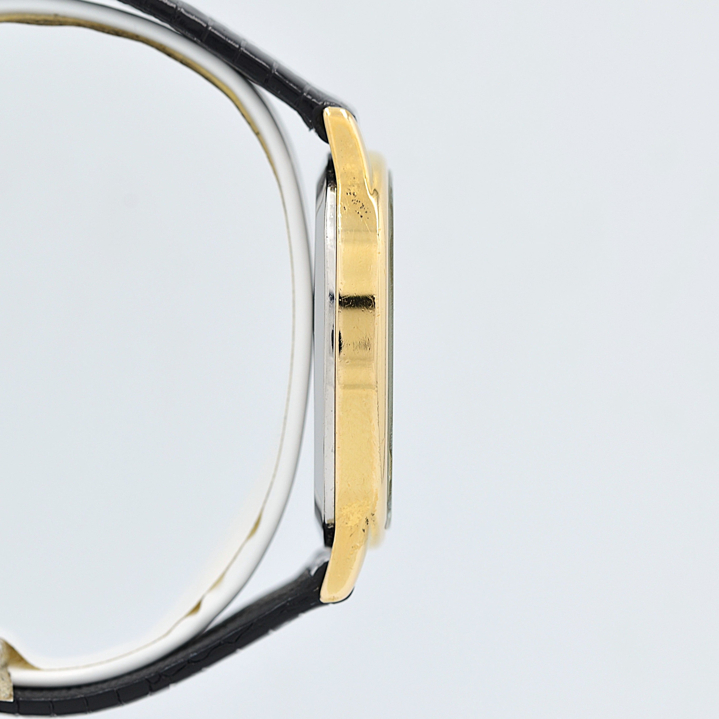 【OMEGA】オメガ デヴィル GP オーバルケース GOLD クルドパリ 純正尾錠付き