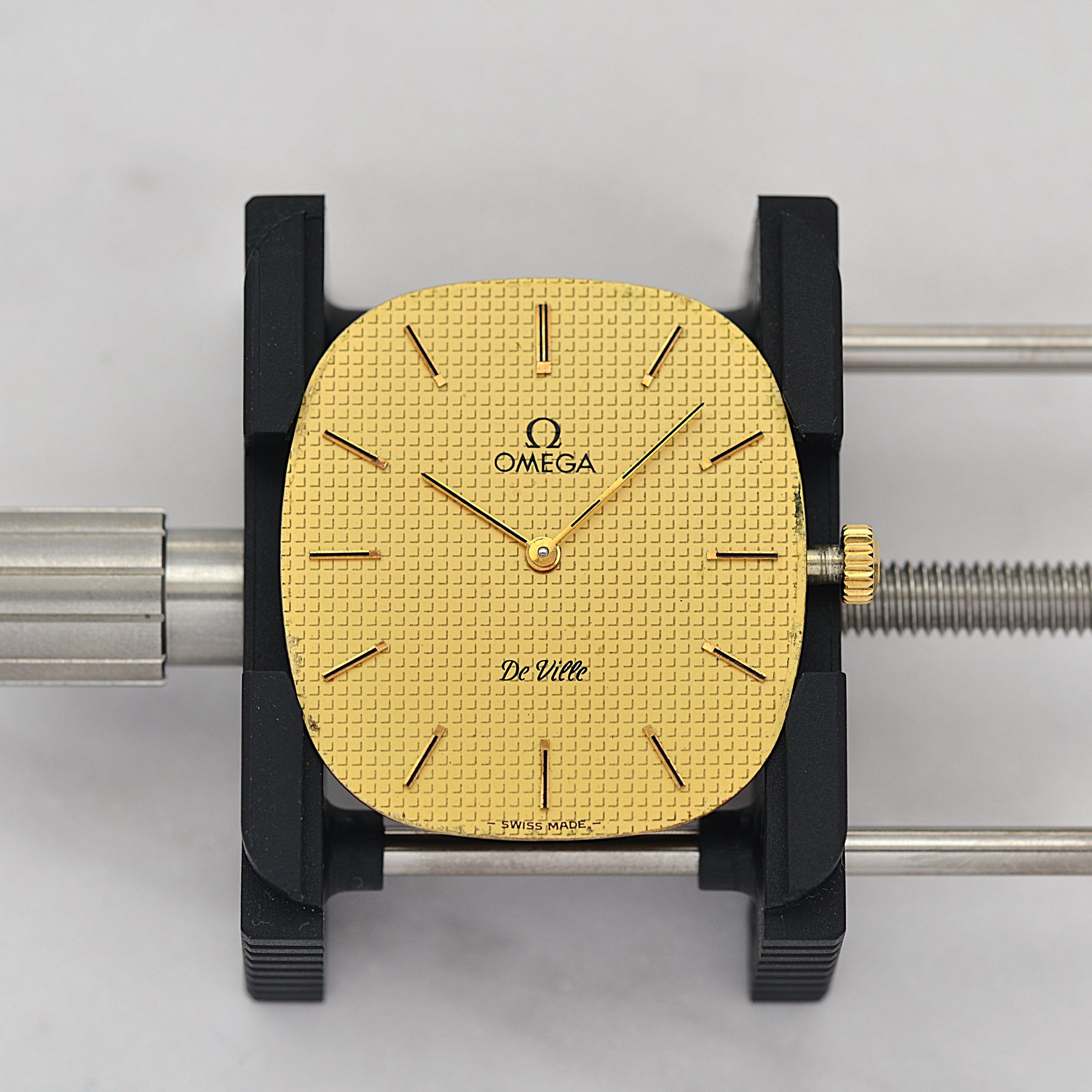 【OMEGA】オメガ デヴィル GP オーバルケース GOLD クルドパリ 純正尾錠付き