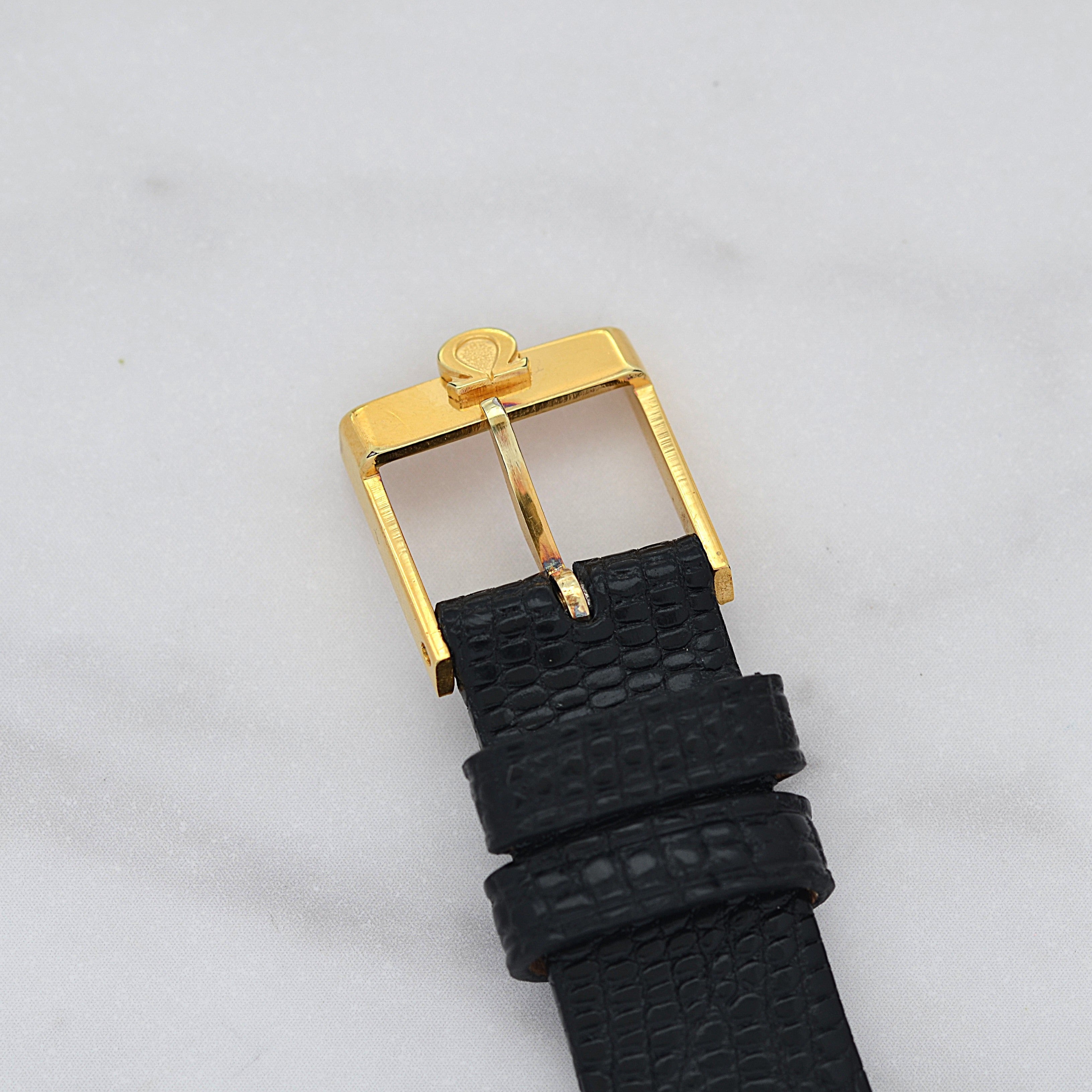 【OMEGA】オメガ デヴィル GP オーバルケース GOLD クルドパリ 純正尾錠付き