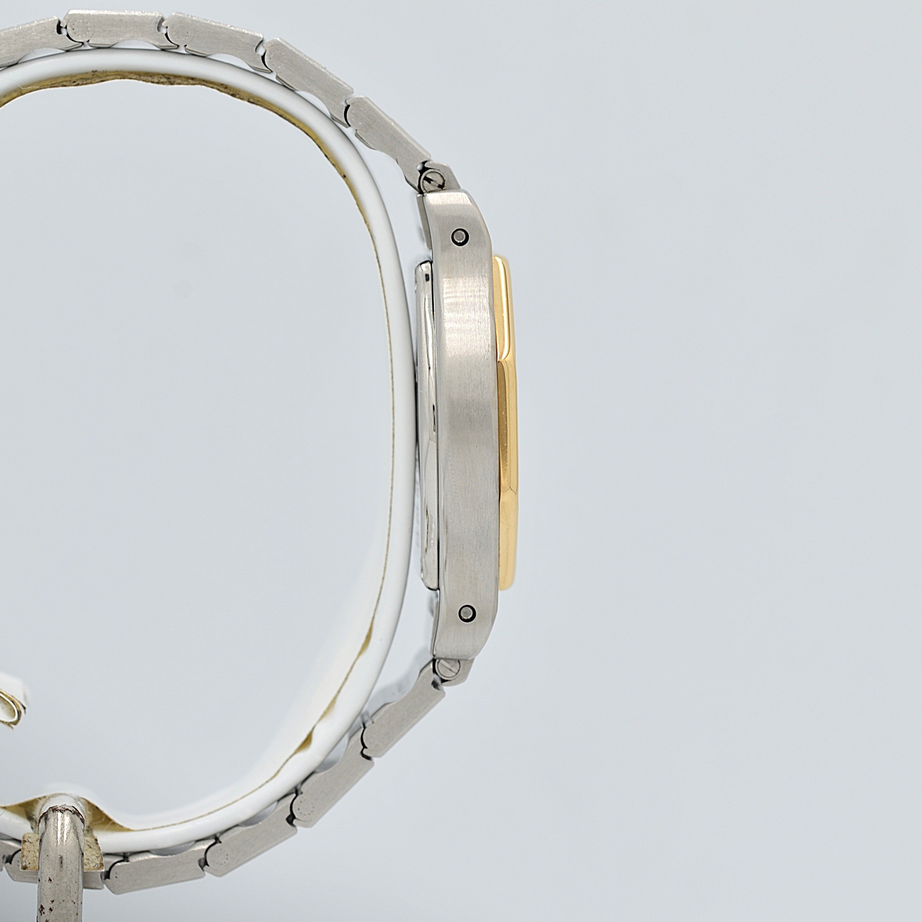 【Cartier】カルティエ サントスオクタゴンSM 18KYG×SS クォーツモデル カルティエコンプリートサービス済み