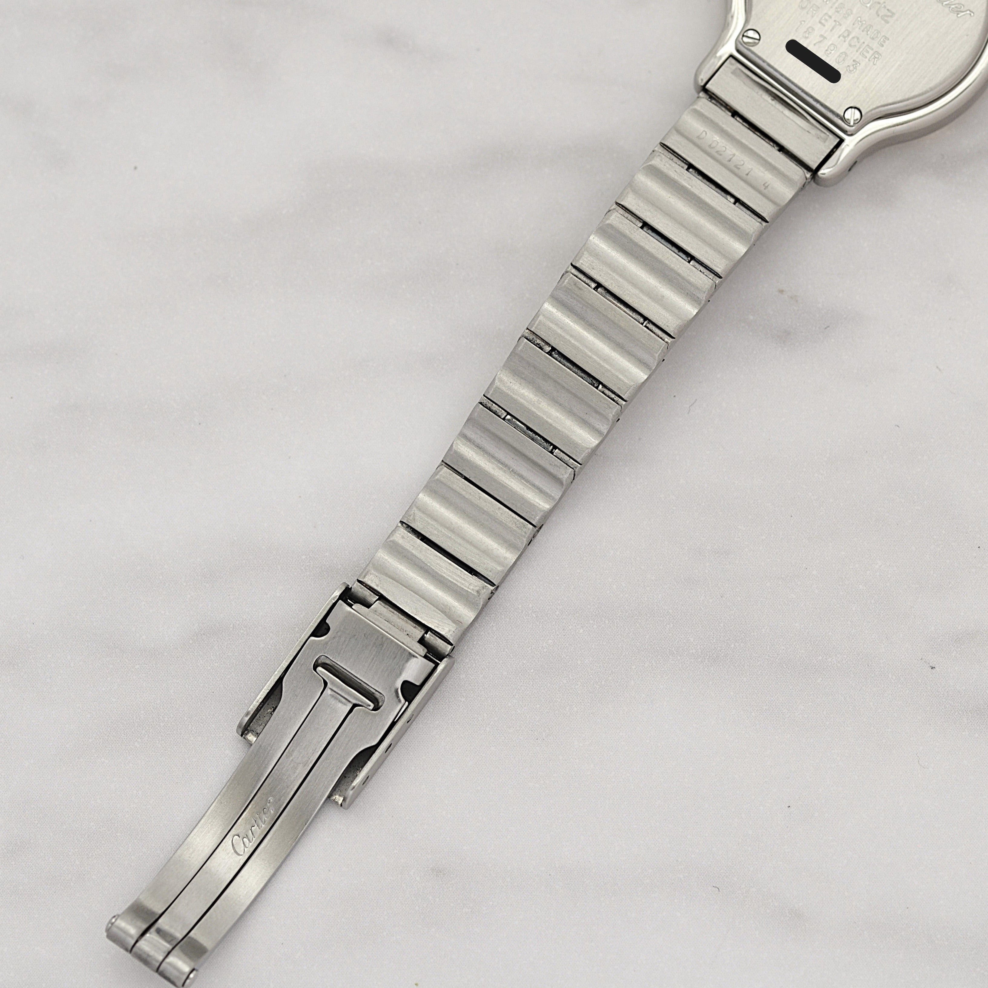 【Cartier】カルティエ サントスオクタゴンSM 18KYG×SS クォーツモデル カルティエコンプリートサービス済み